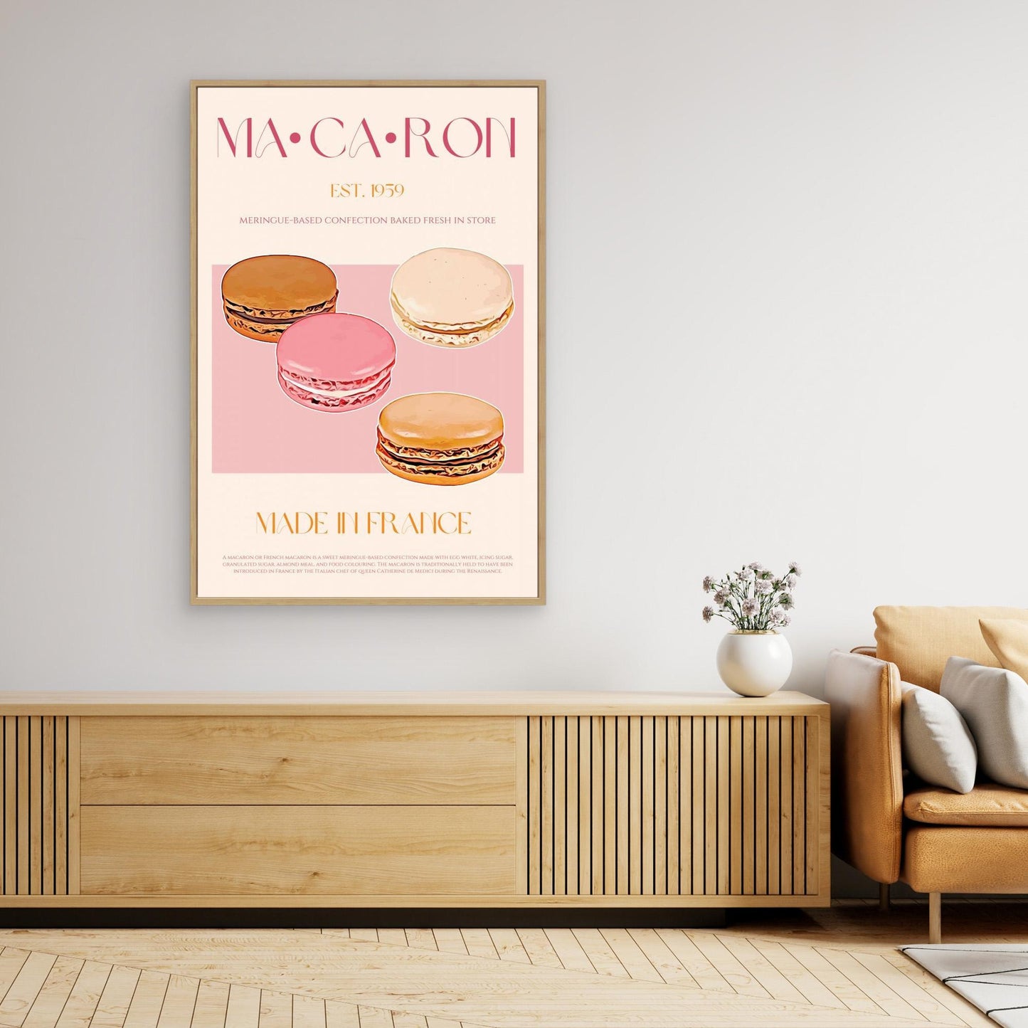 Macaron Print by Nazma Khokhar