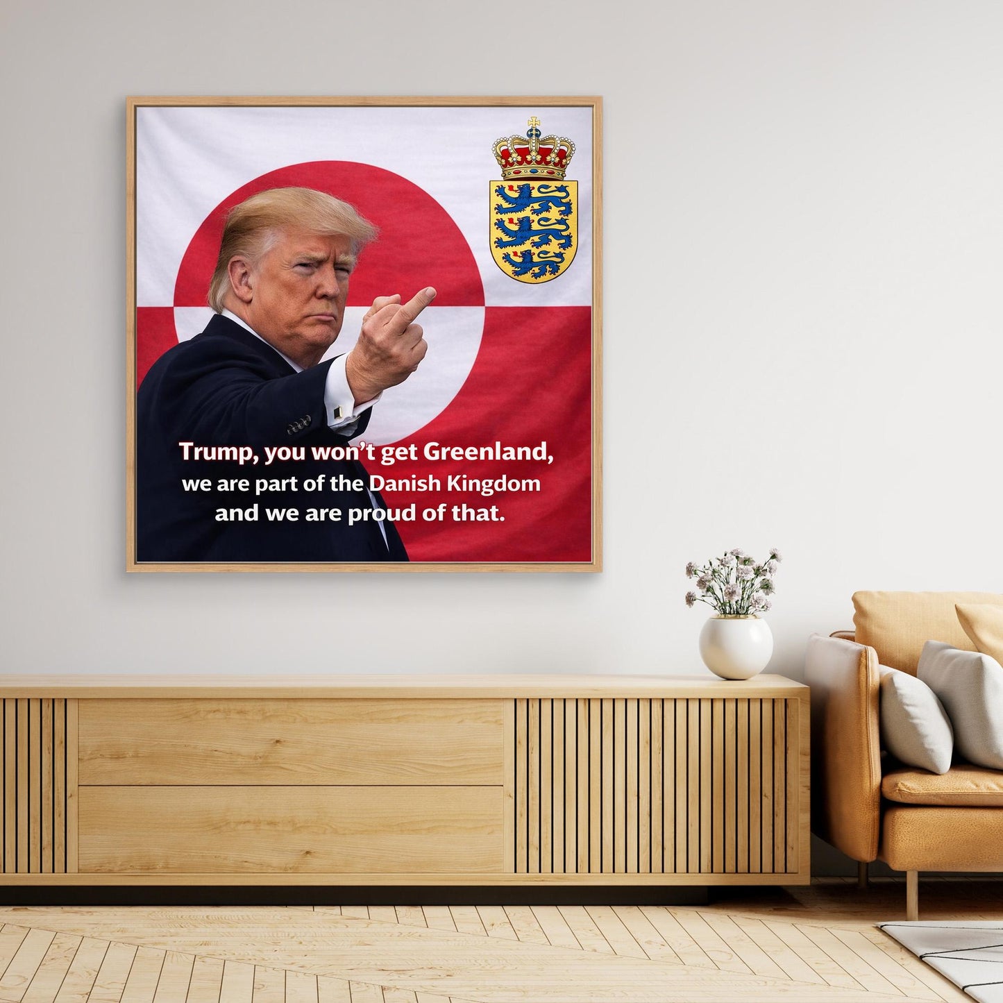 Trump you won get Greenland