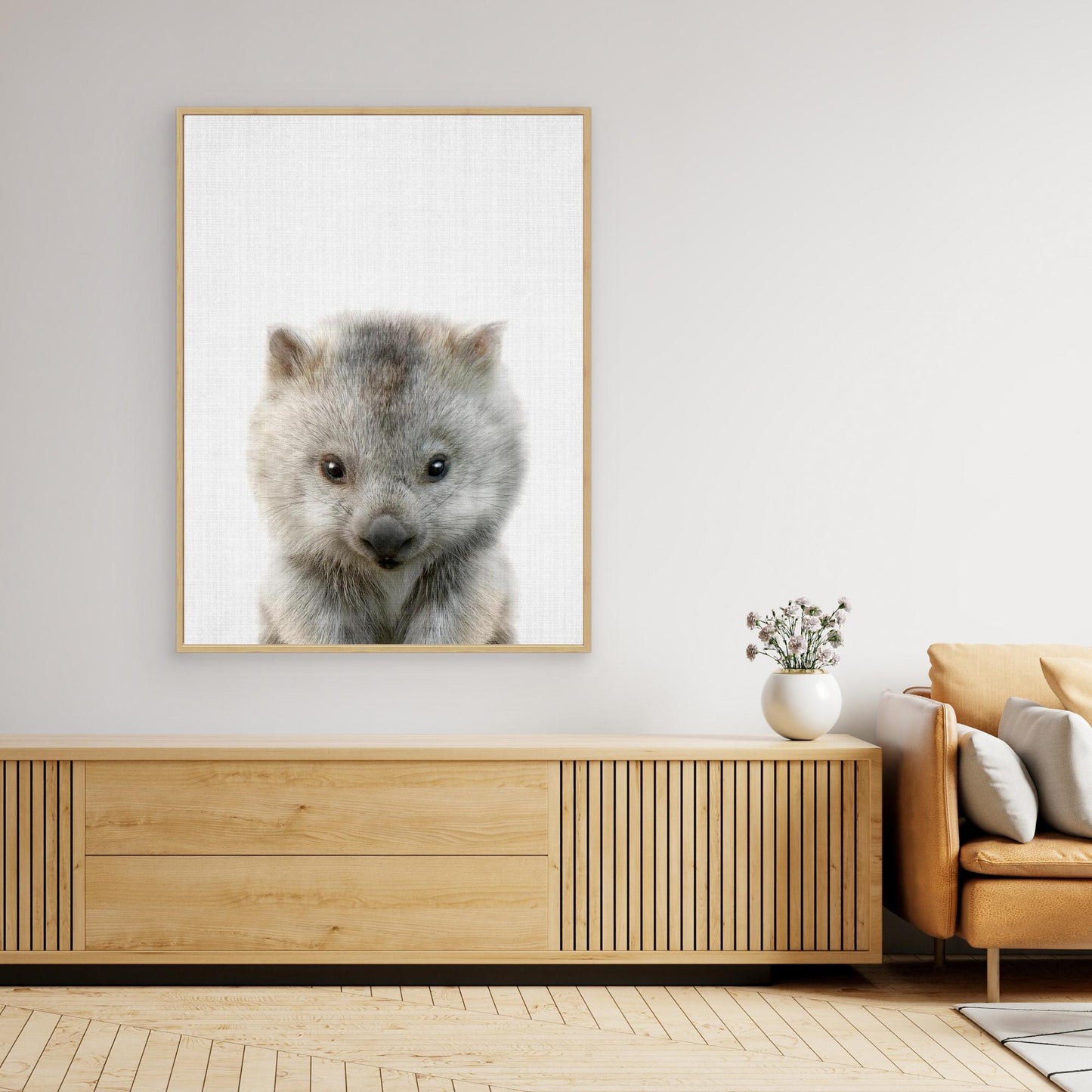 Peekaboo Baby Wombat by Lola Peacock