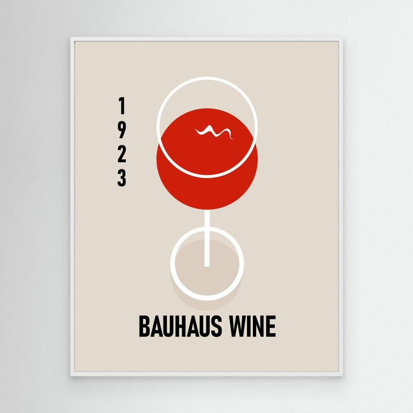 Bauhaus Wine by Sannel Larson