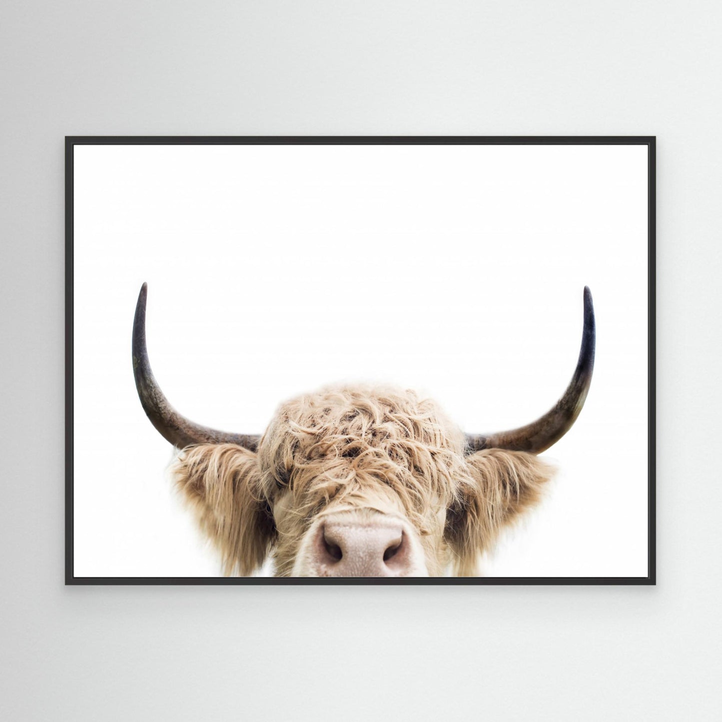 Peeking Cow by Kathrin Pienaar