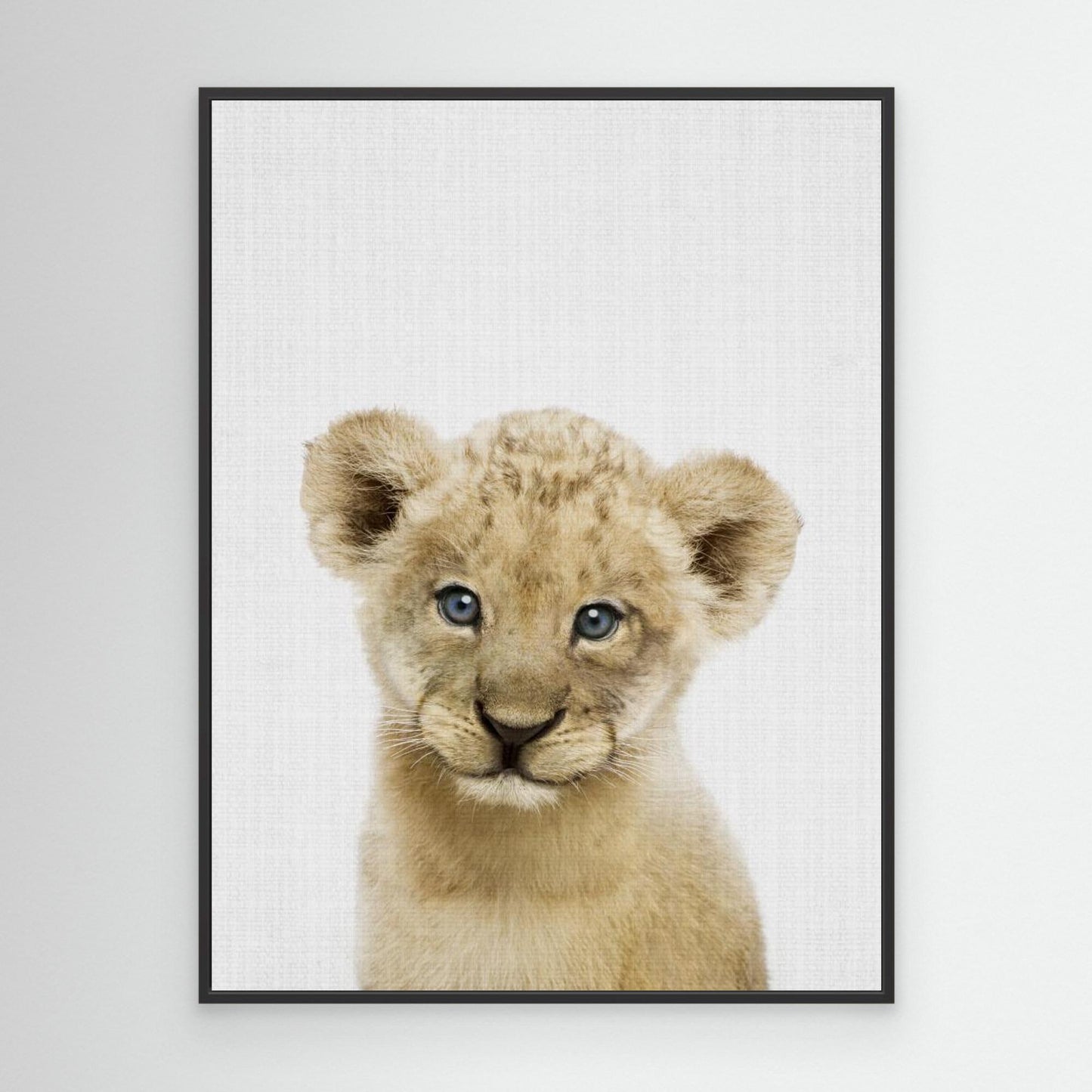 Peekaboo Baby Lion by Lola Peacock