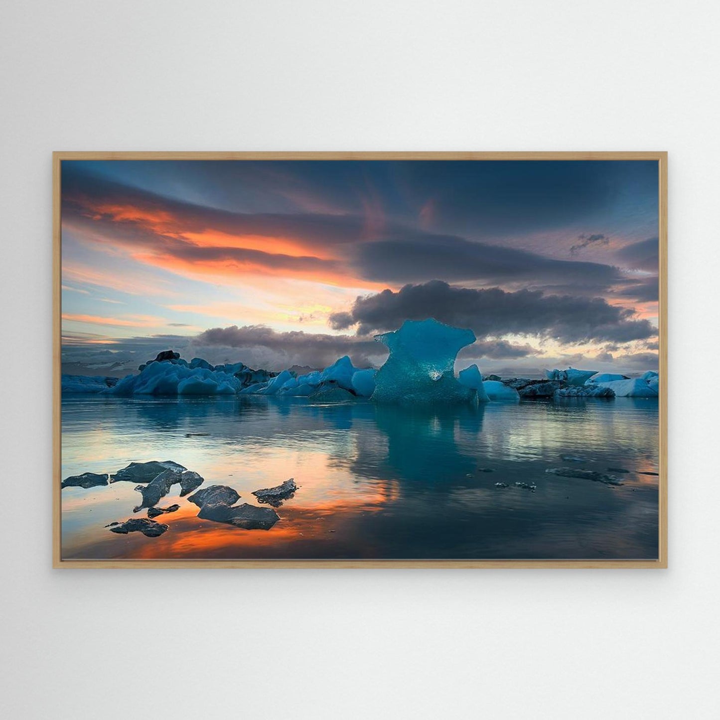 jokulsarlon glacier lagoon by Keller