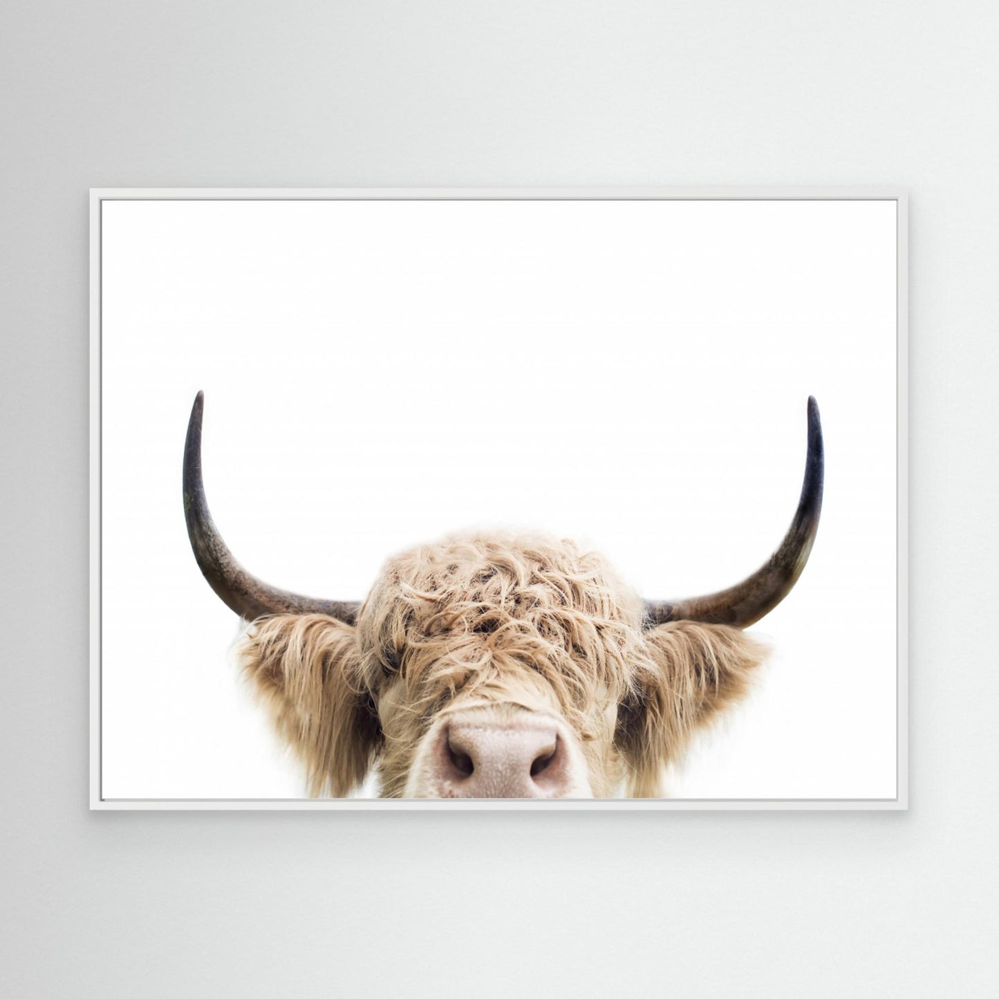 Peeking Cow by Kathrin Pienaar