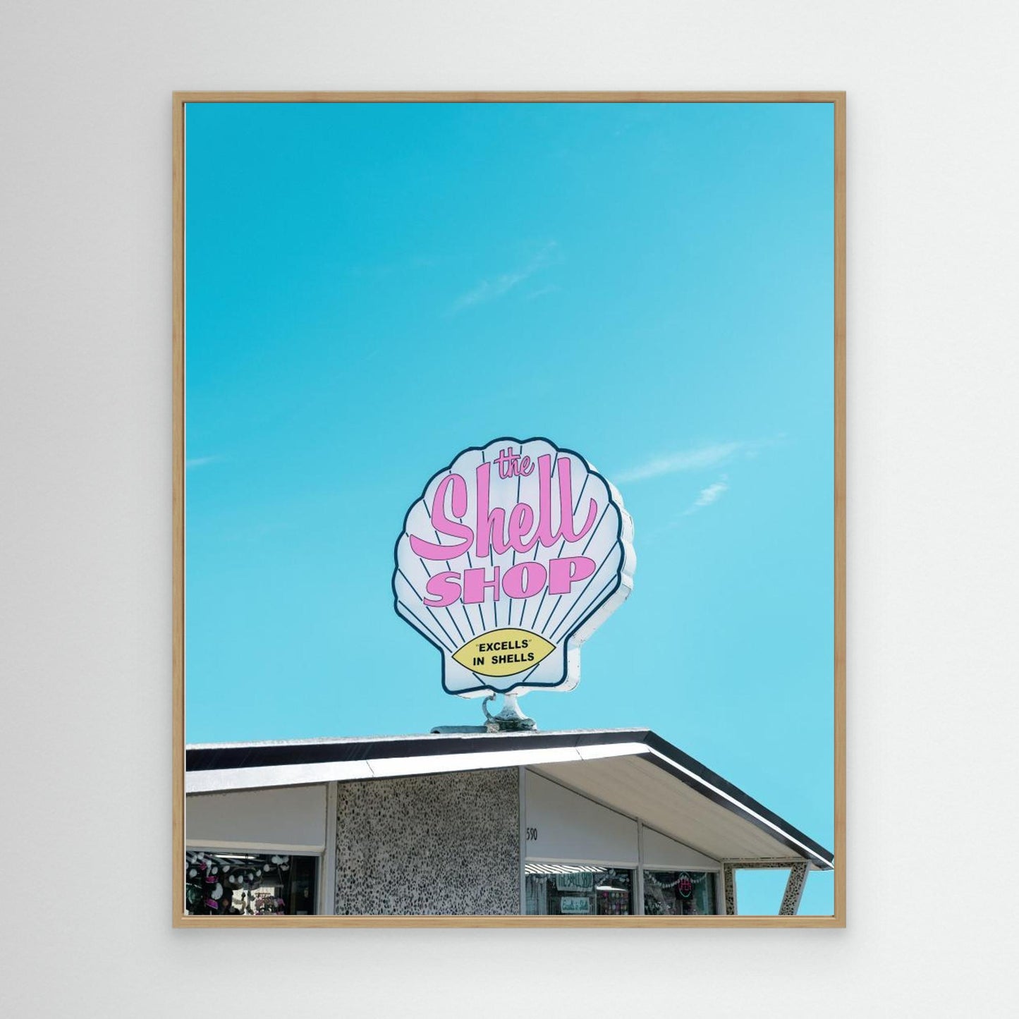 Shell Shop Vintage Sign by Tom Windeknecht
