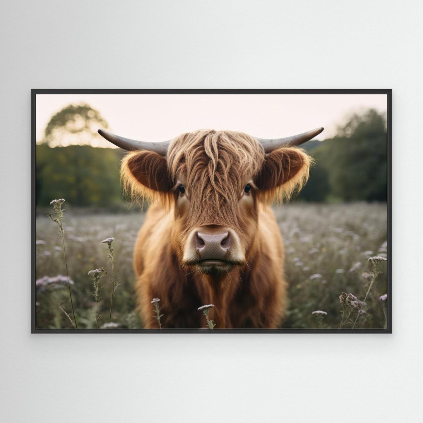 Highland Cow by Treechild