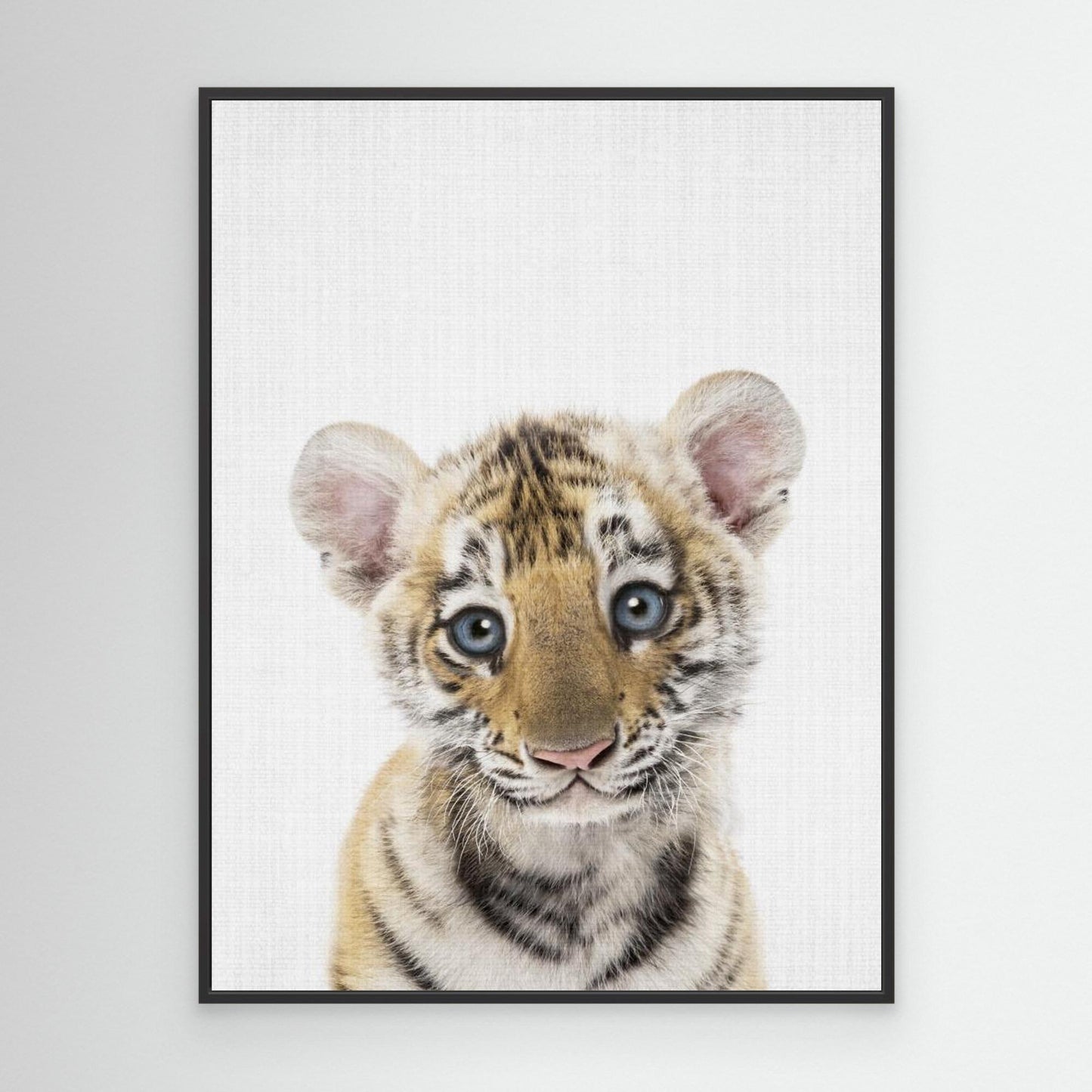 Peekaboo Baby Tiger by Lola Peacock