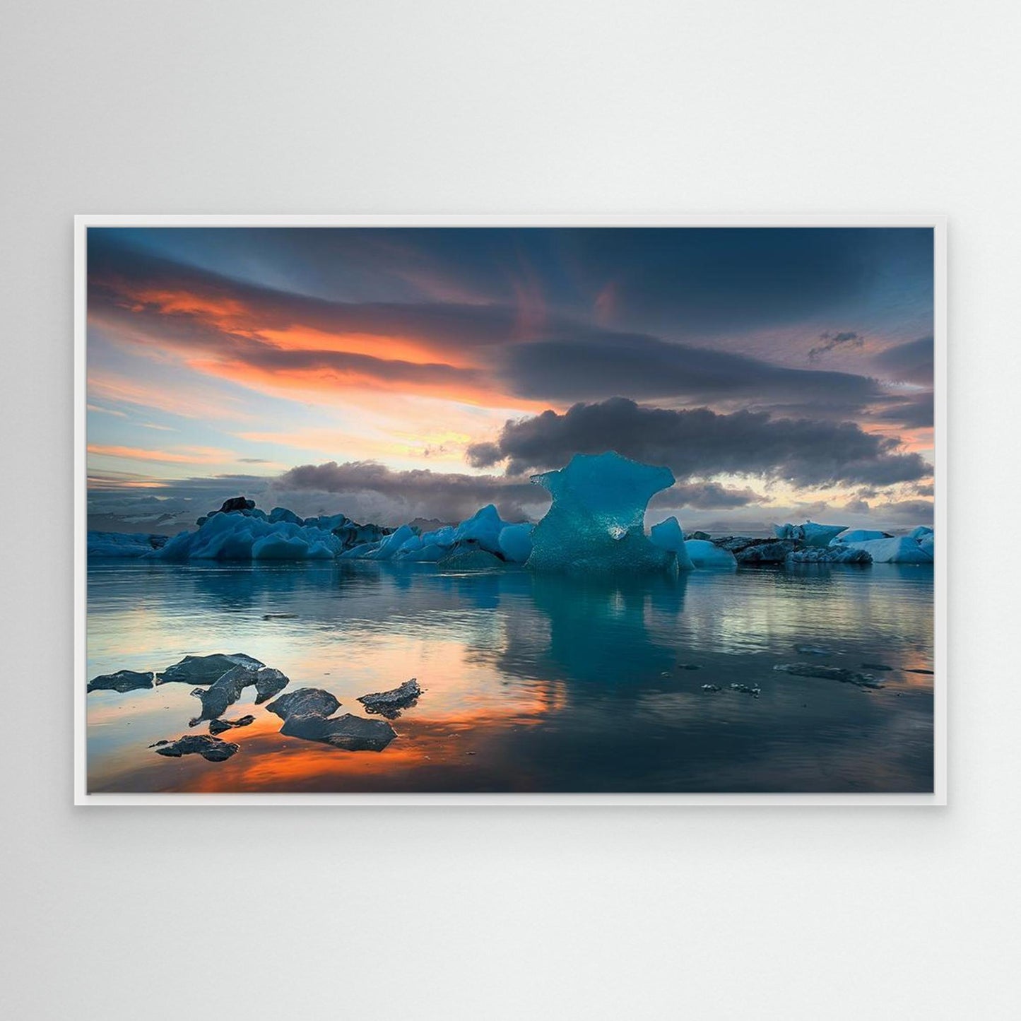jokulsarlon glacier lagoon by Keller