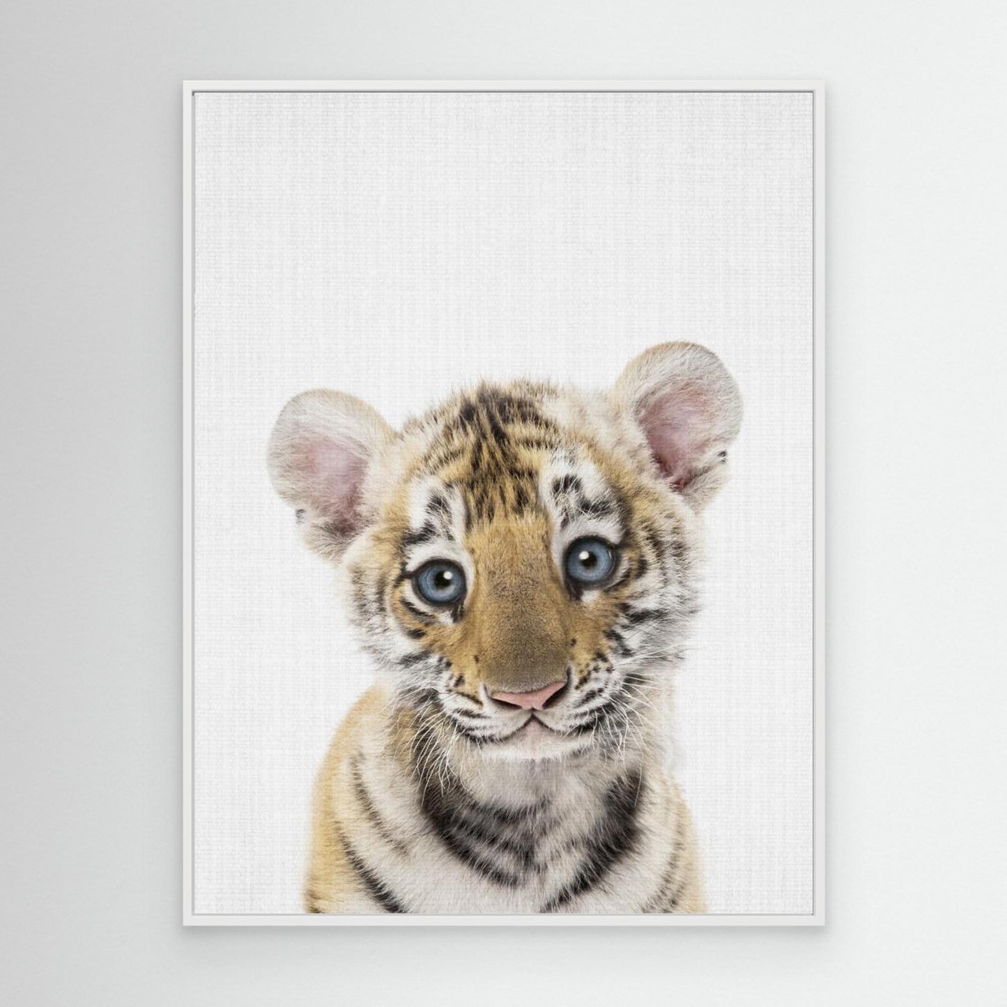 Peekaboo Baby Tiger by Lola Peacock