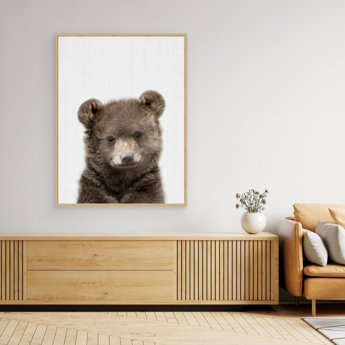 Peekaboo Baby Bear by Lola Peacock