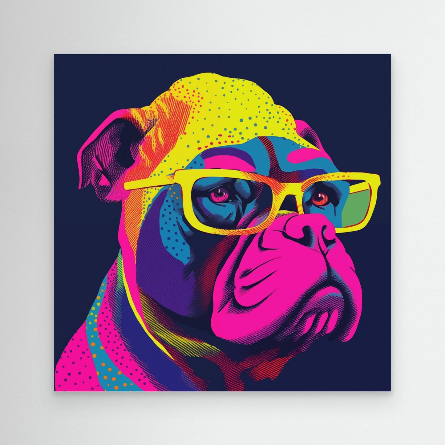 Neon Bulldog by Andreas Magnusson (EU)