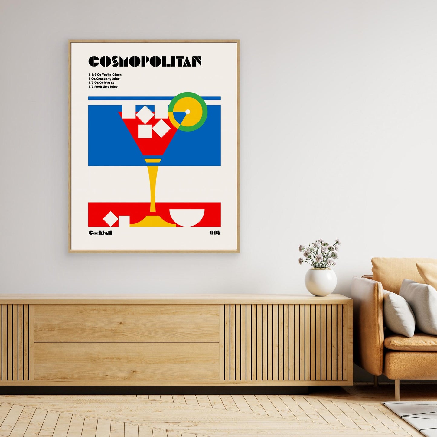 Cosmopolitan Bauhaus Cocktail by Retrodrome