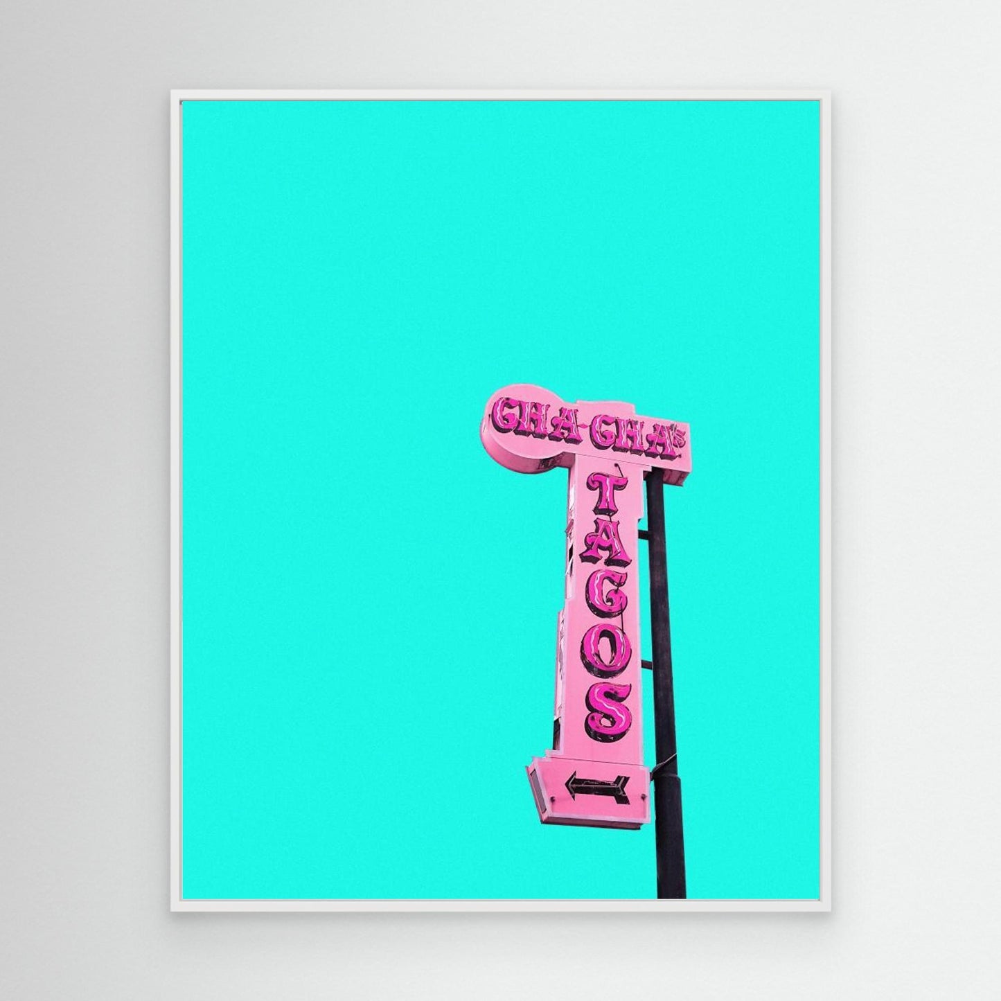 Cha-Cha's Tacos Sign by Tom Windeknecht