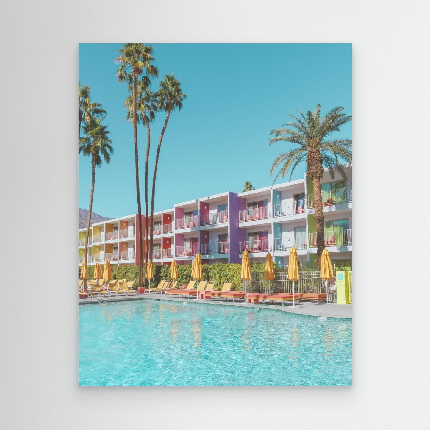 Saguaro Hotel Poolside in Palm Springs by Tom Windeknecht