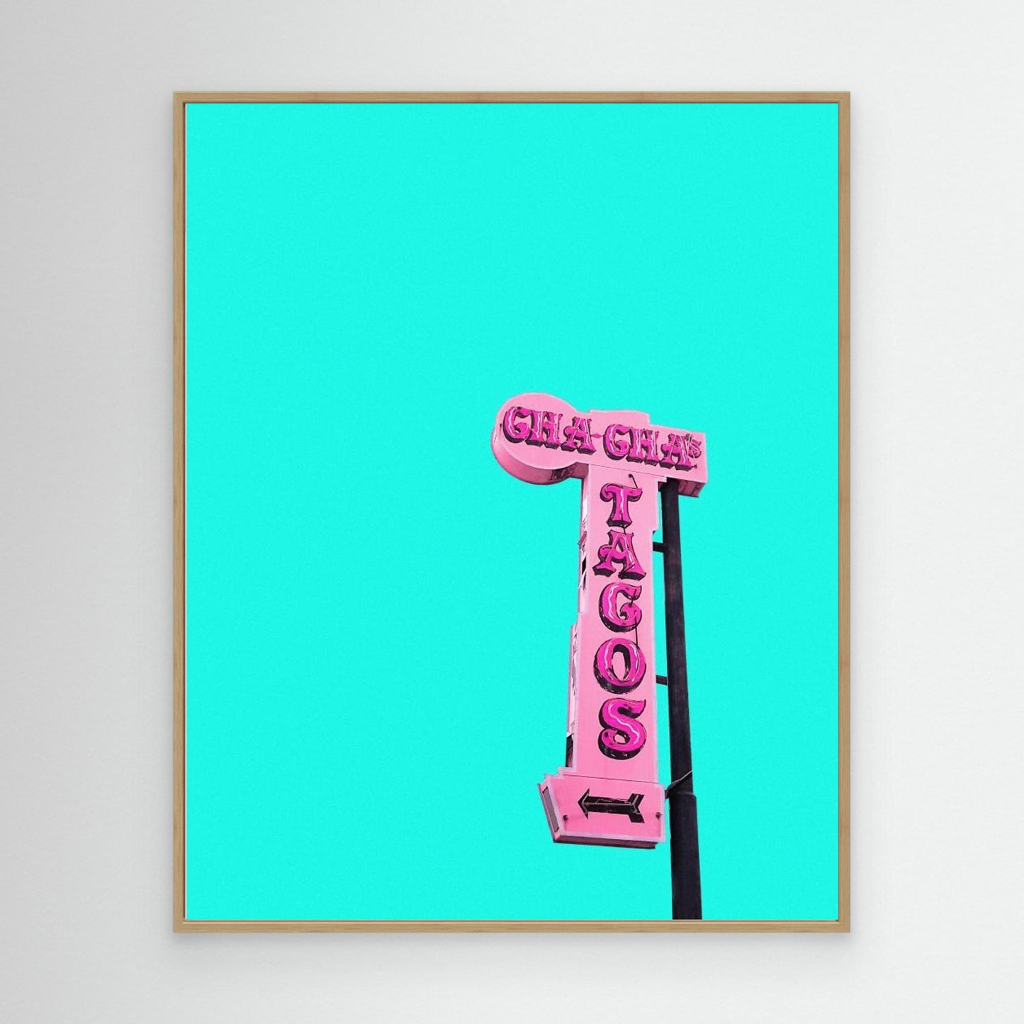Cha-Cha's Tacos Sign by Tom Windeknecht
