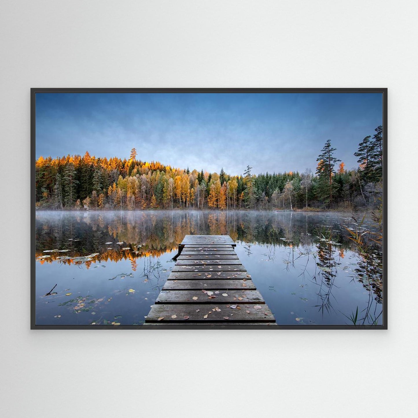 Autumn pier by Keller