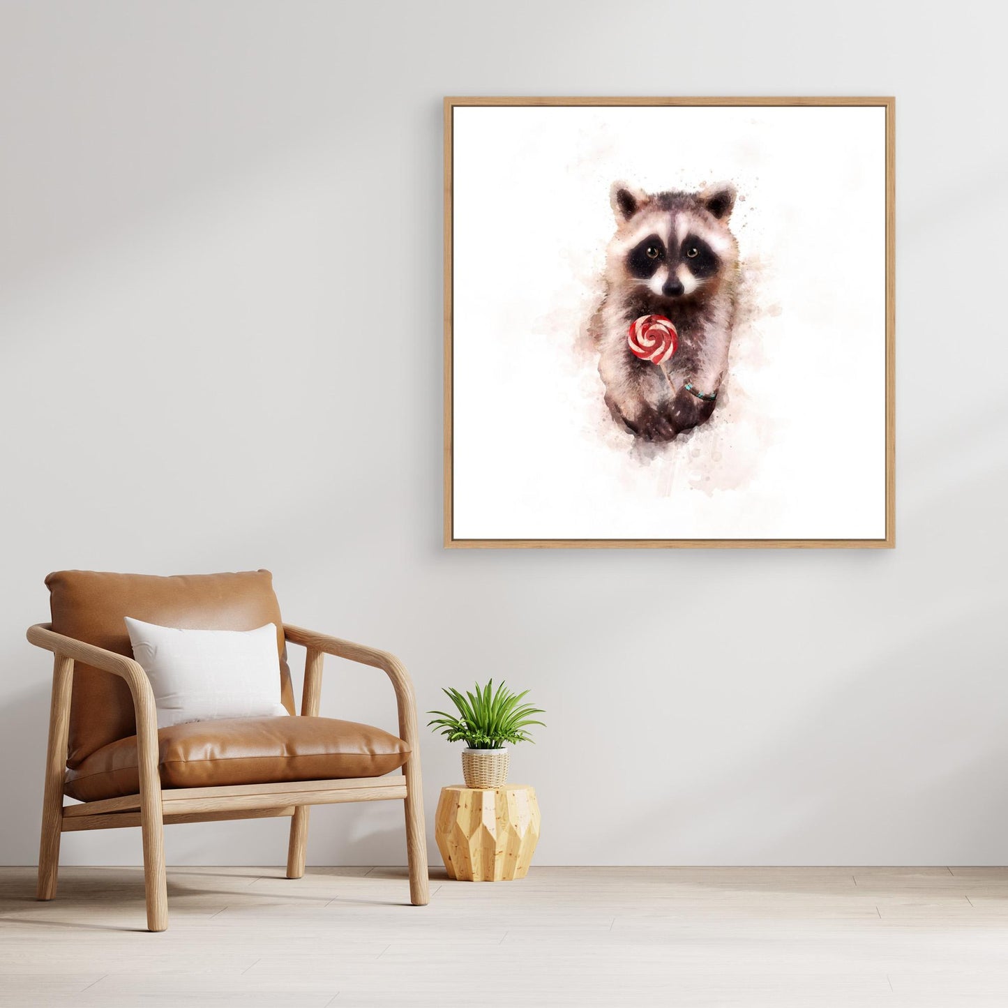 Baby Racoon by Emel Tunaboylu