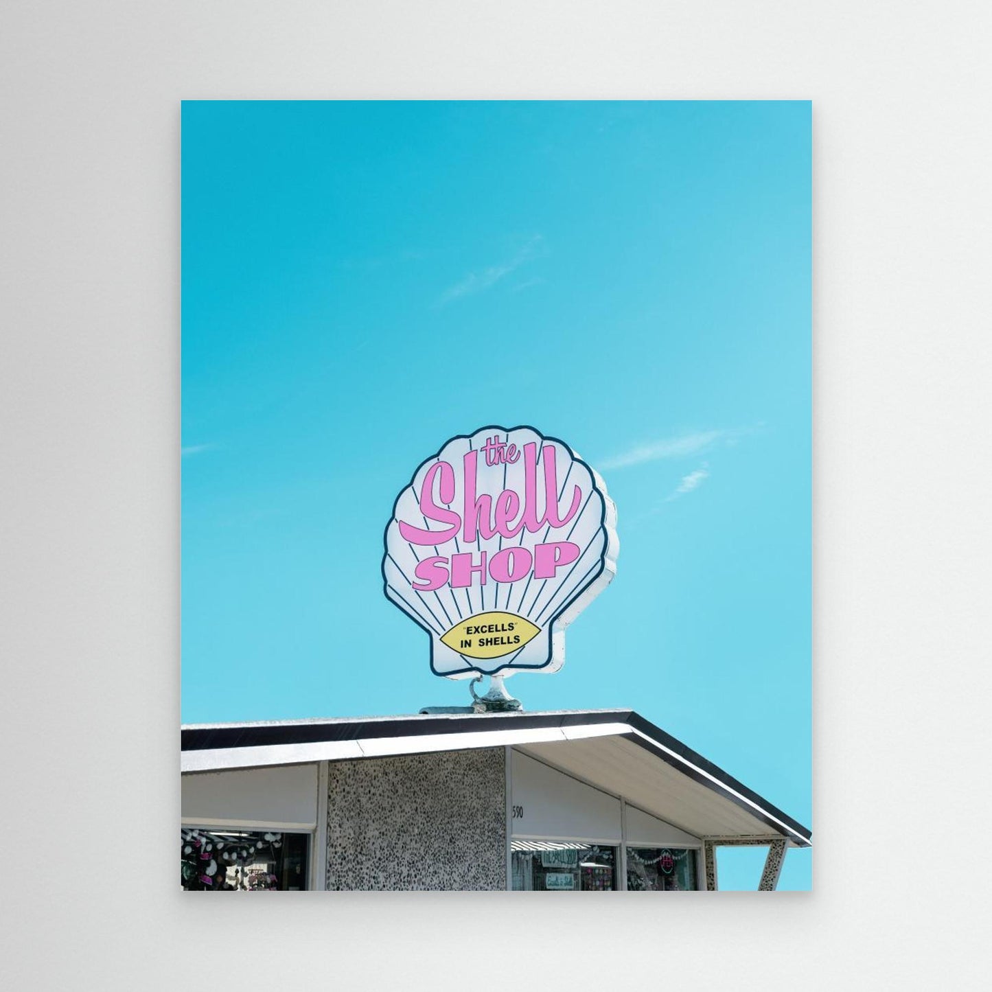 Shell Shop Vintage Sign by Tom Windeknecht