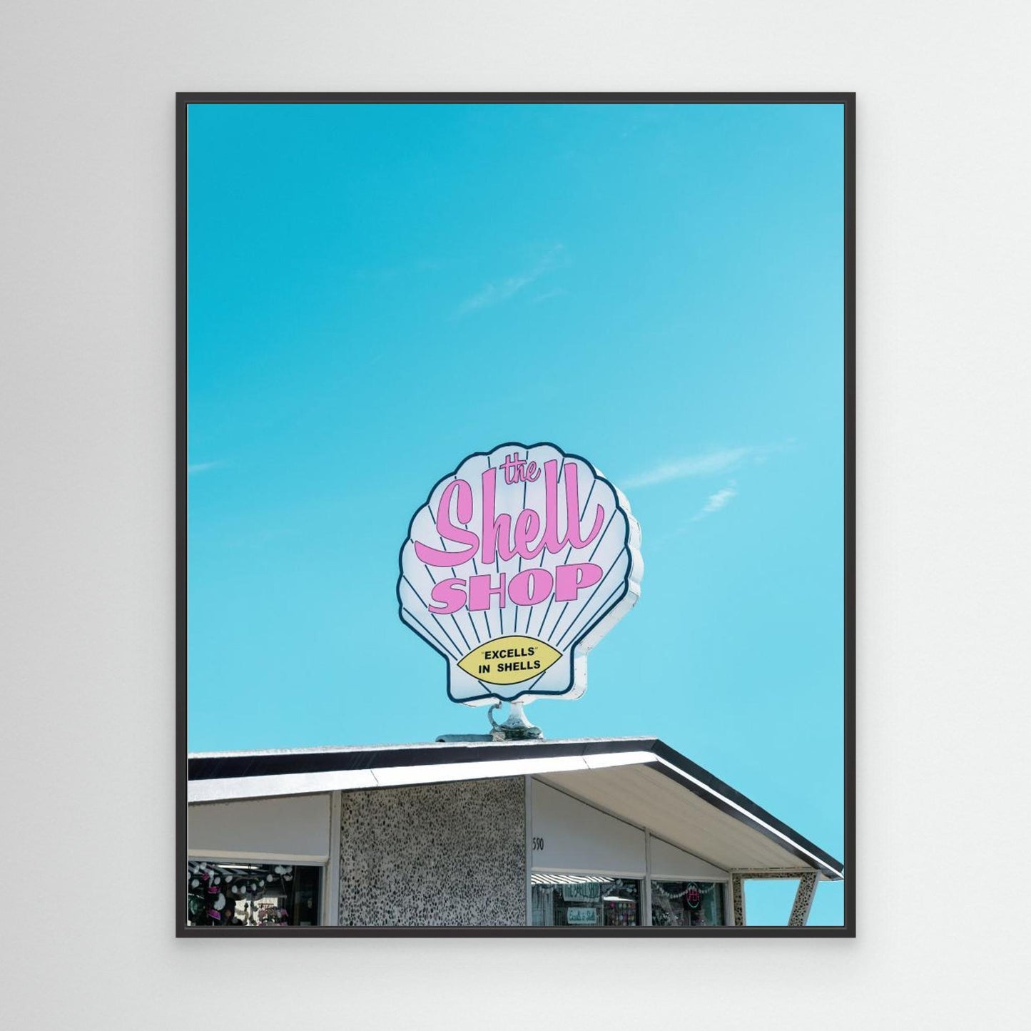 Shell Shop Vintage Sign by Tom Windeknecht