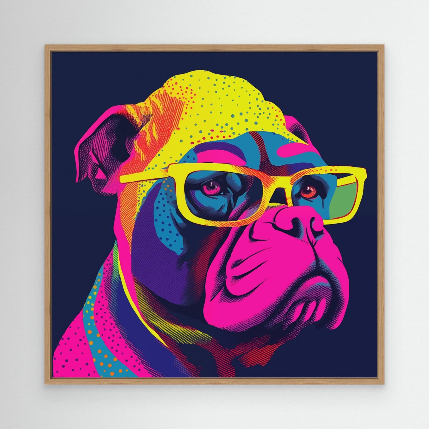 Neon Bulldog by Andreas Magnusson (EU)