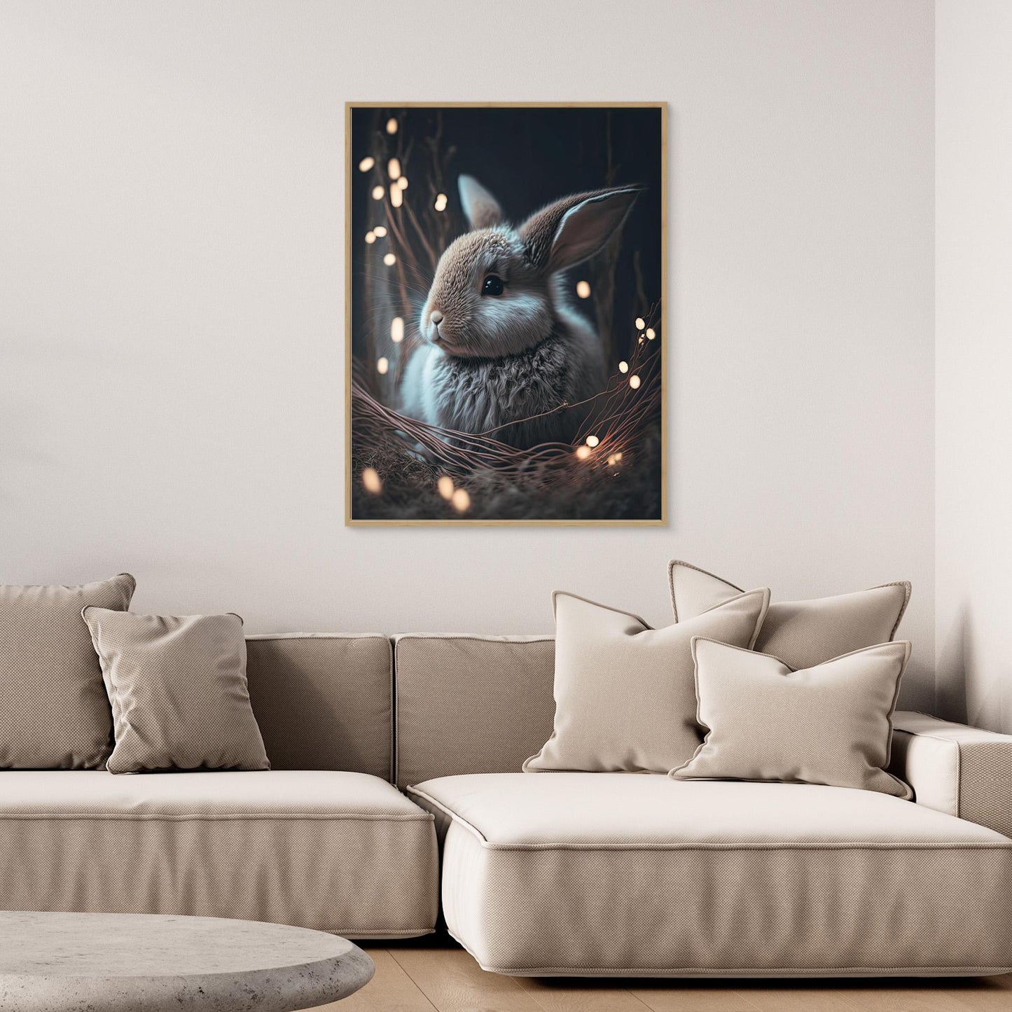 Bunny In The Nest by Treechild