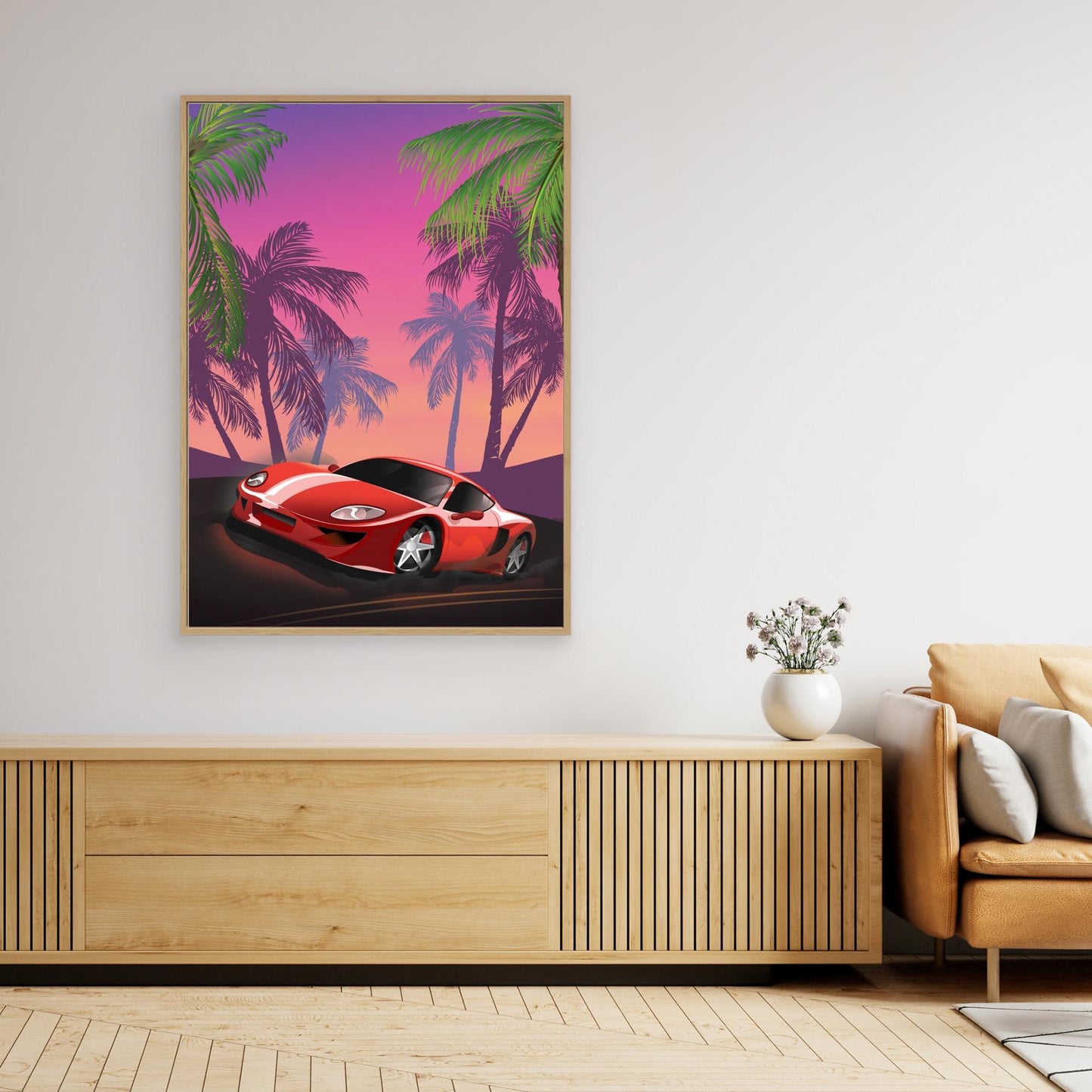 1980s Sports Car by Nicholas
