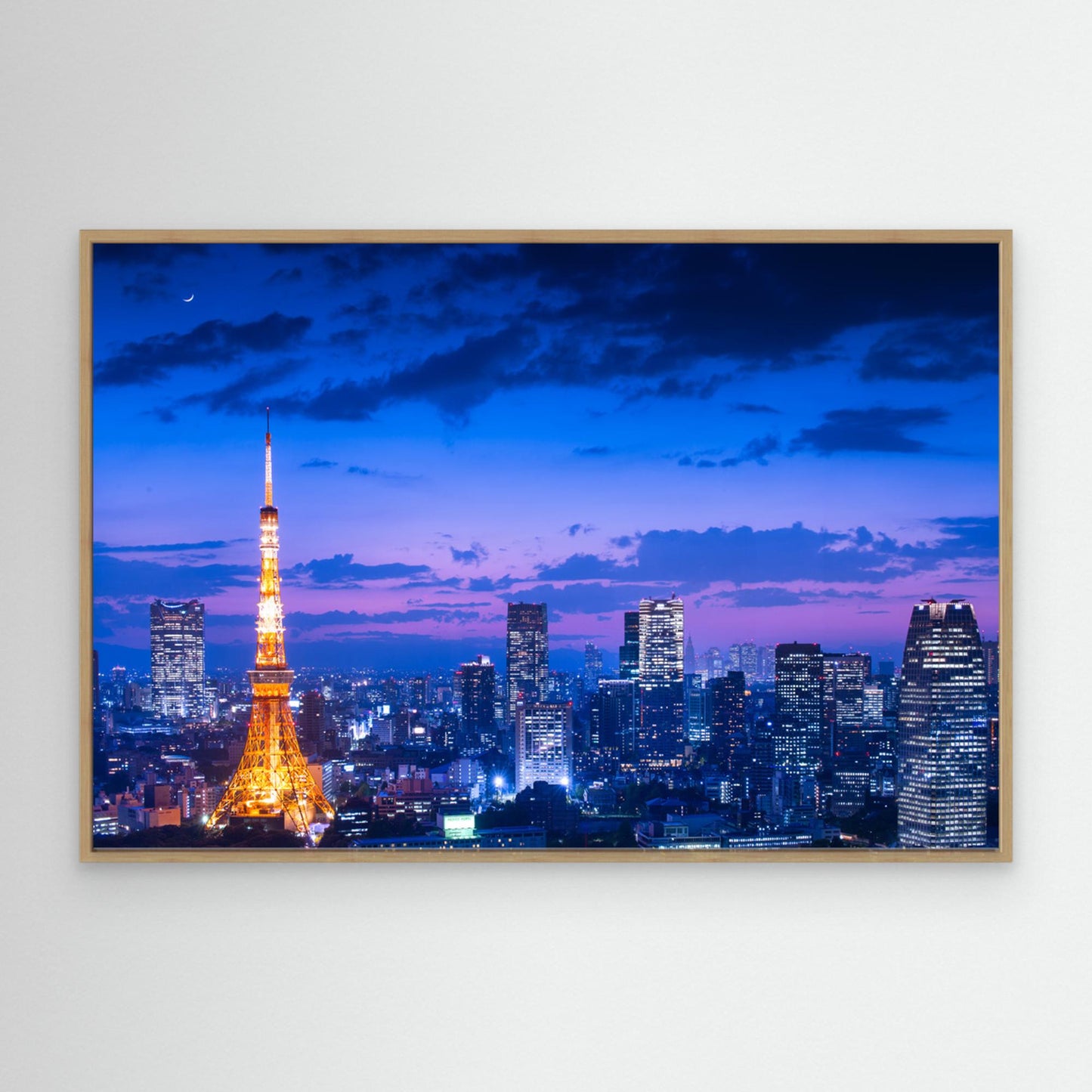 Tokyo night view by Takao Kataoka