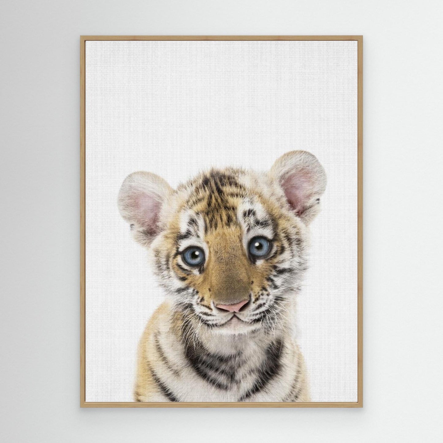 Peekaboo Baby Tiger by Lola Peacock