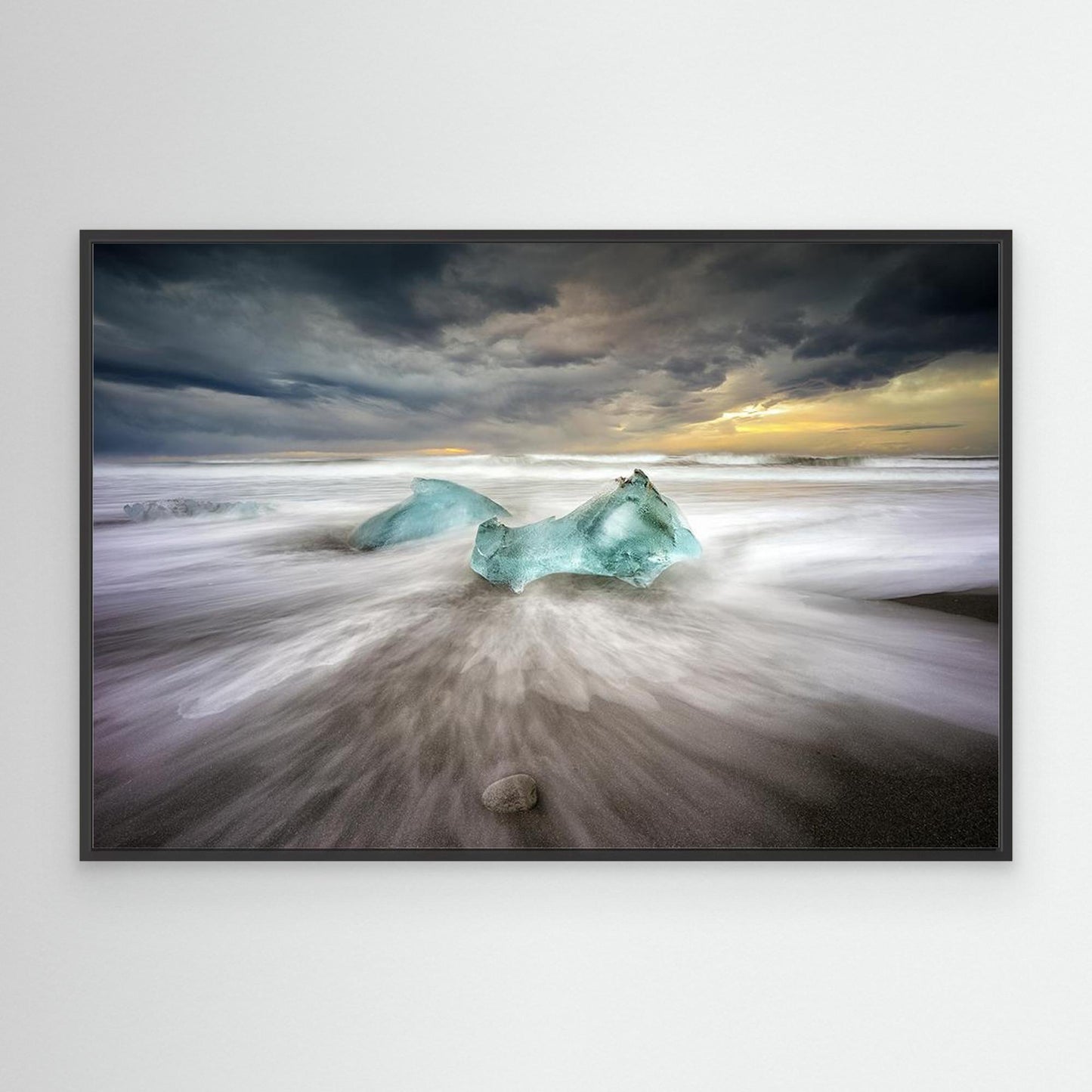 jokulsarlon beach by Keller