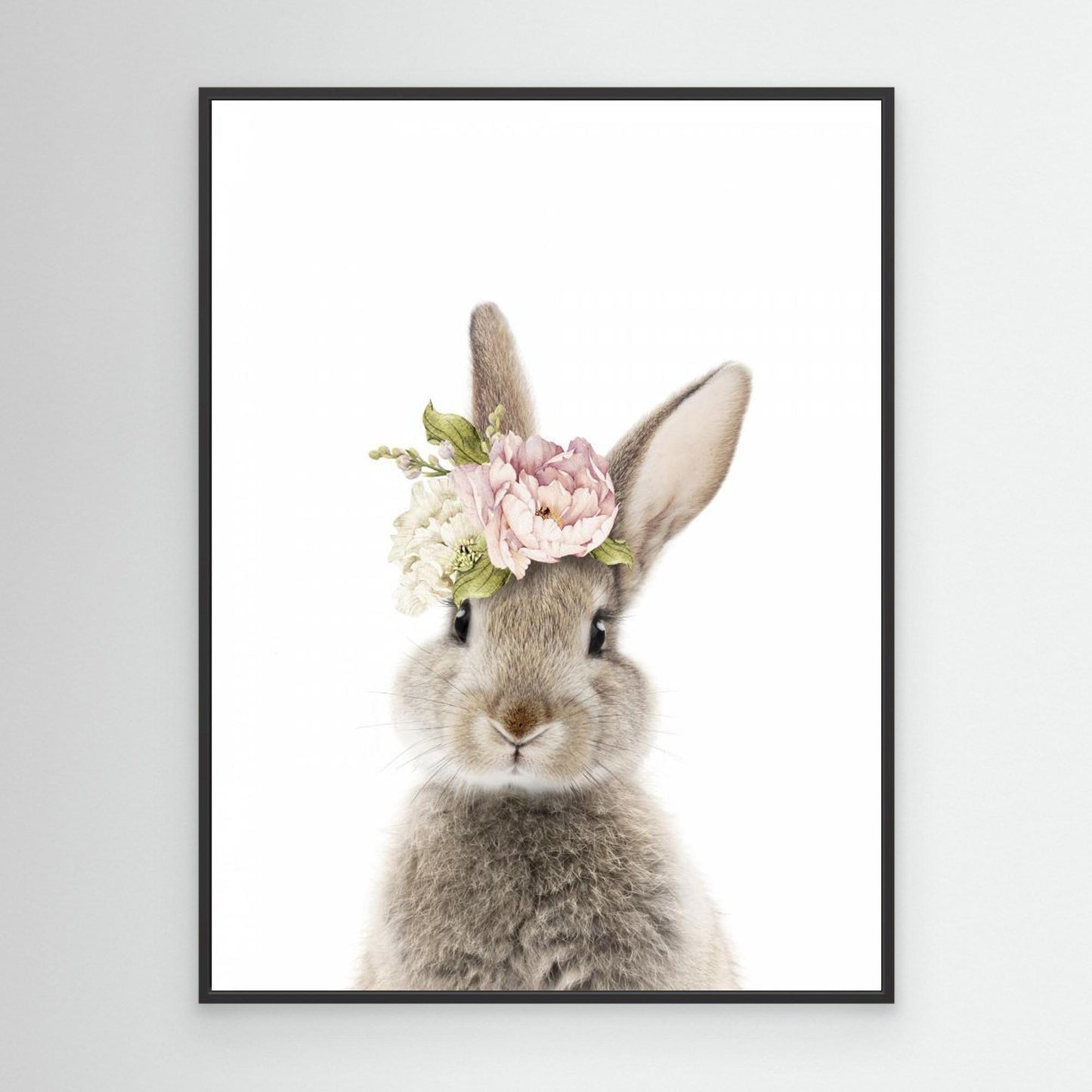 Floral Bunny by Lola Peacock