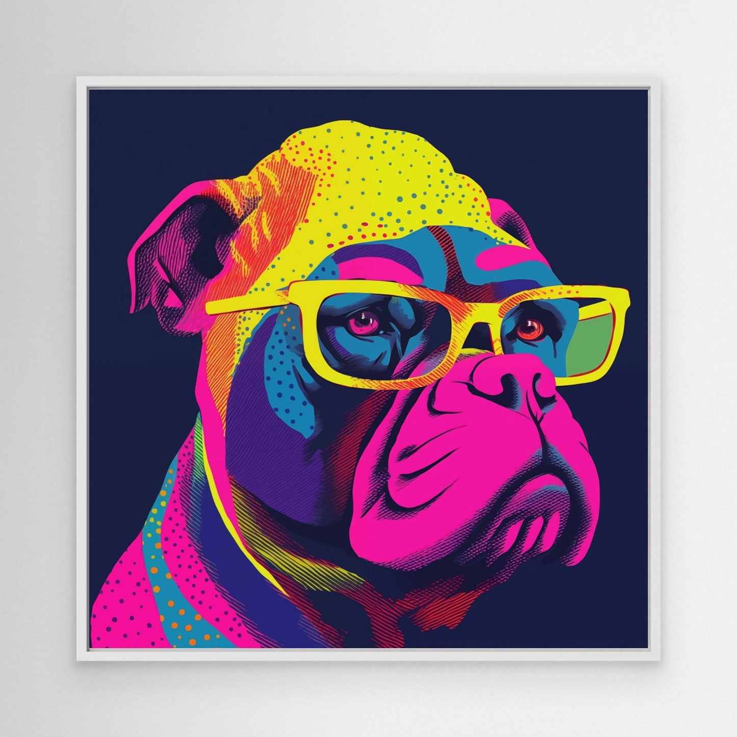 Neon Bulldog by Andreas Magnusson (EU)