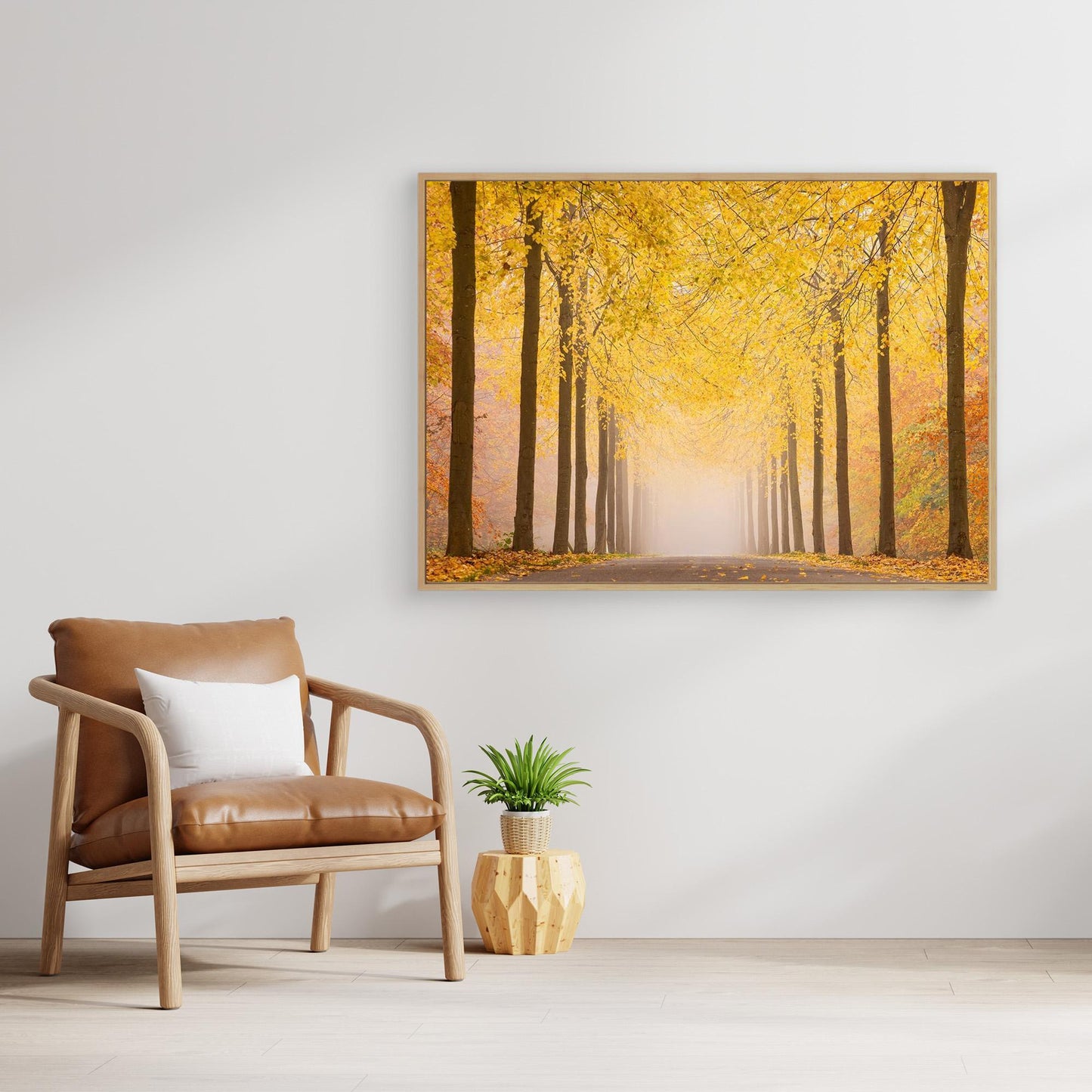 Autumn road by Keller