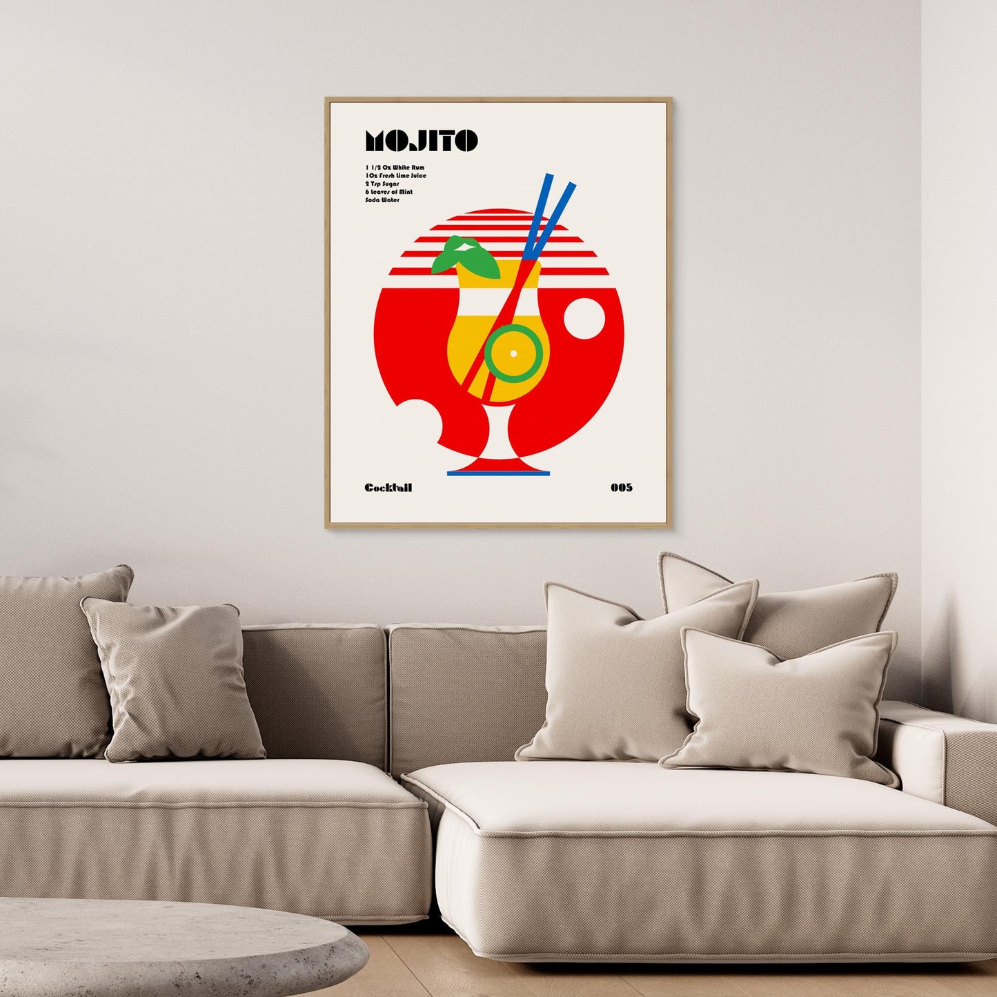 Mojito Bauhaus Cocktail by Retrodrome