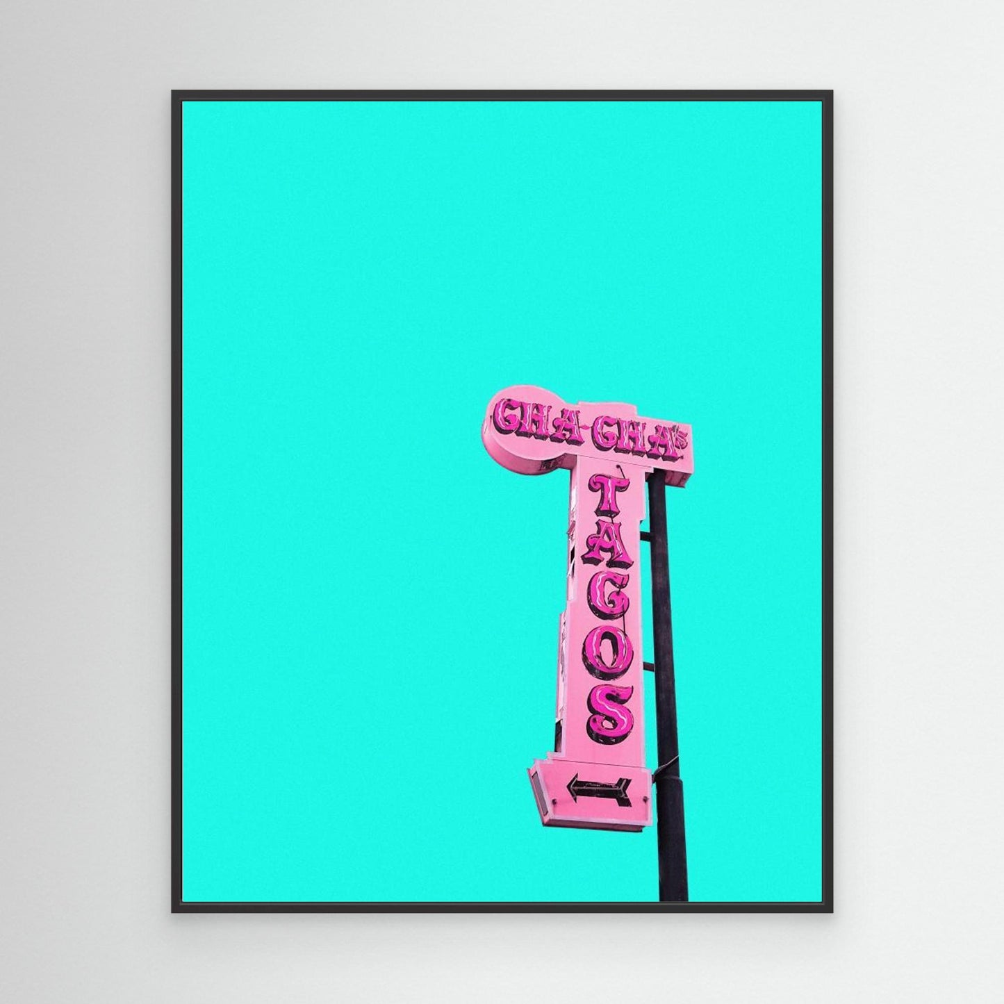 Cha-Cha's Tacos Sign by Tom Windeknecht