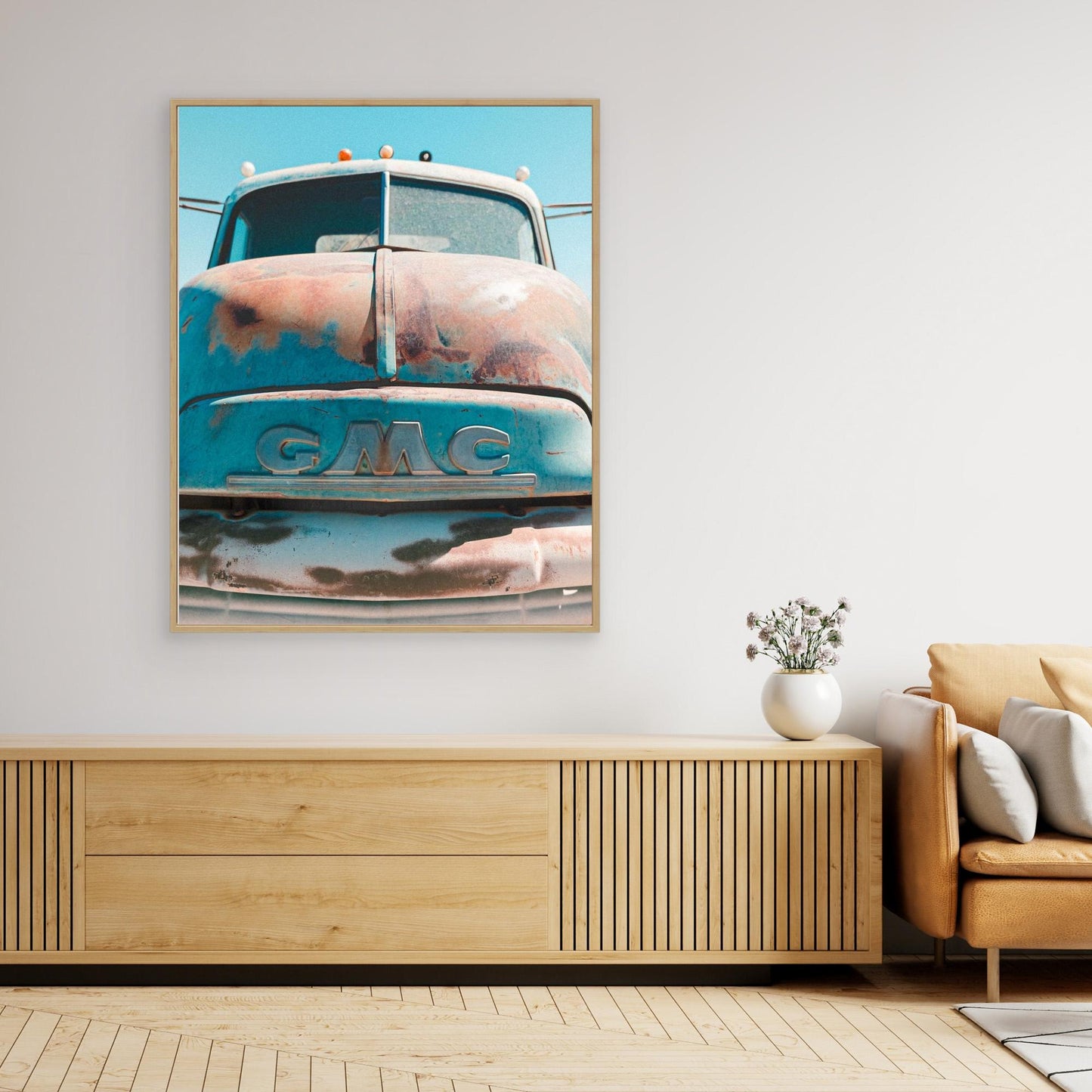 Vintage Rusted GMC Truck by Tom Windeknecht