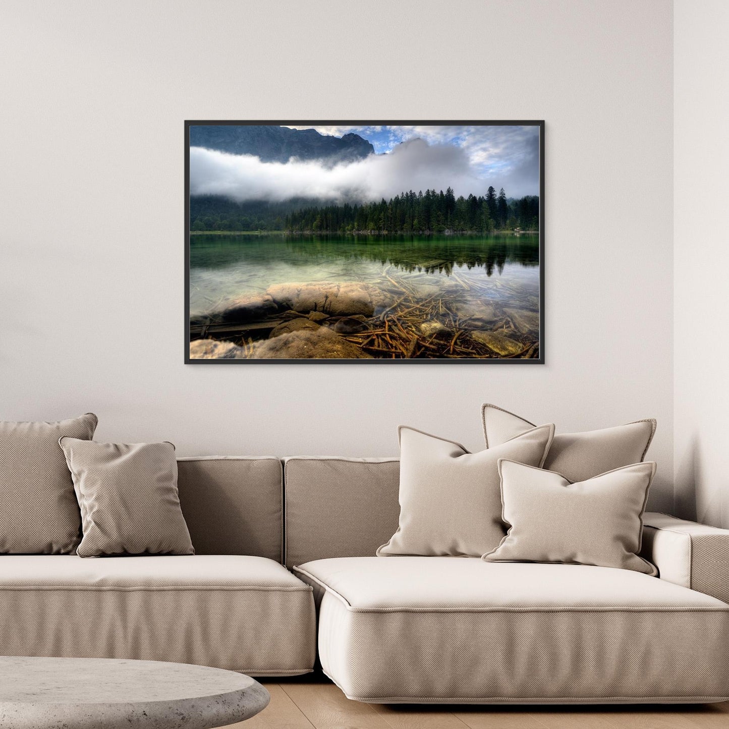 mountain Lake by Keller
