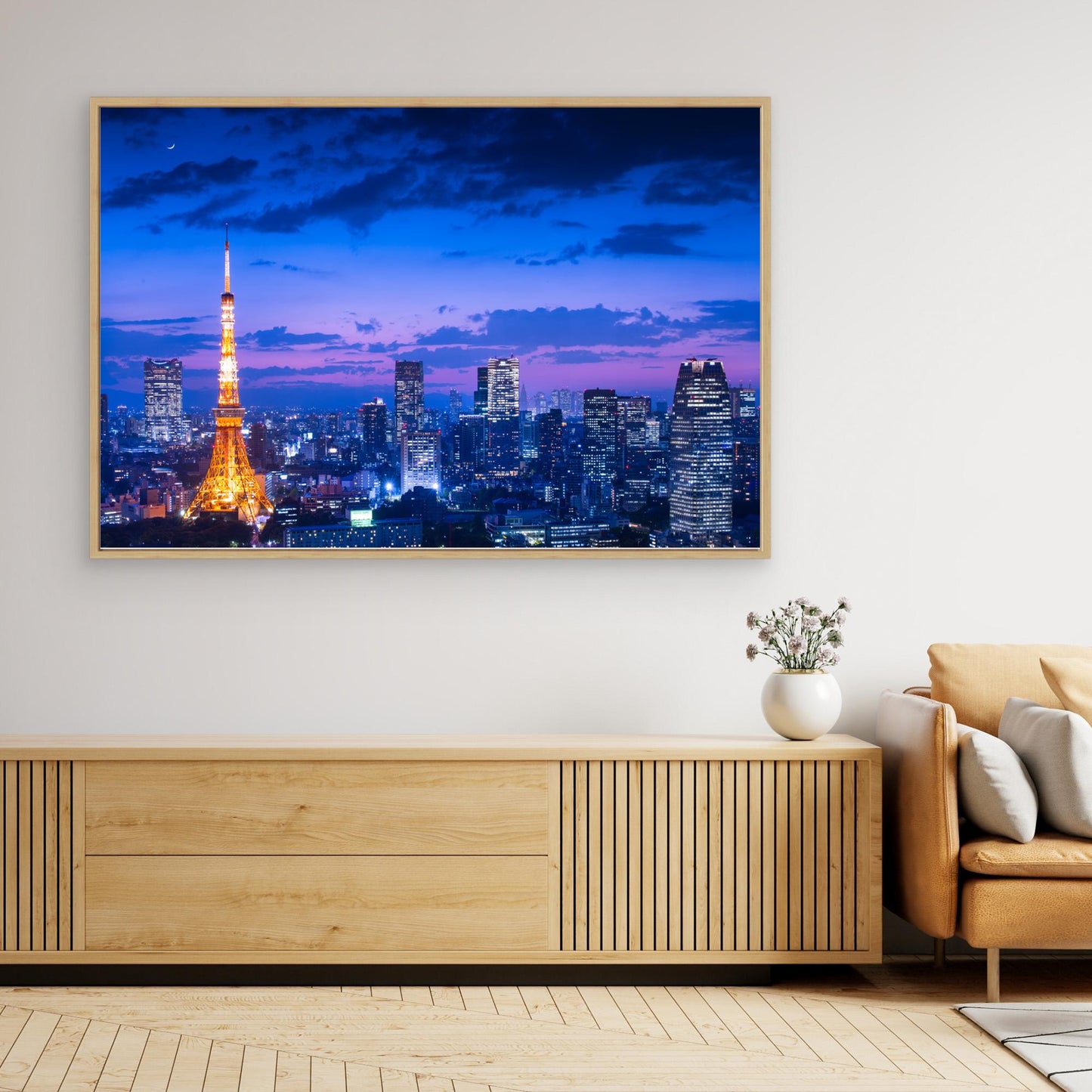 Tokyo night view by Takao Kataoka