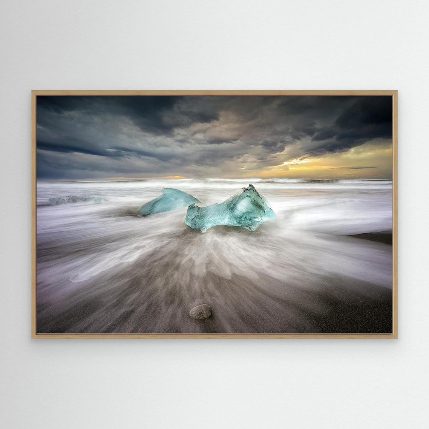 jokulsarlon beach by Keller