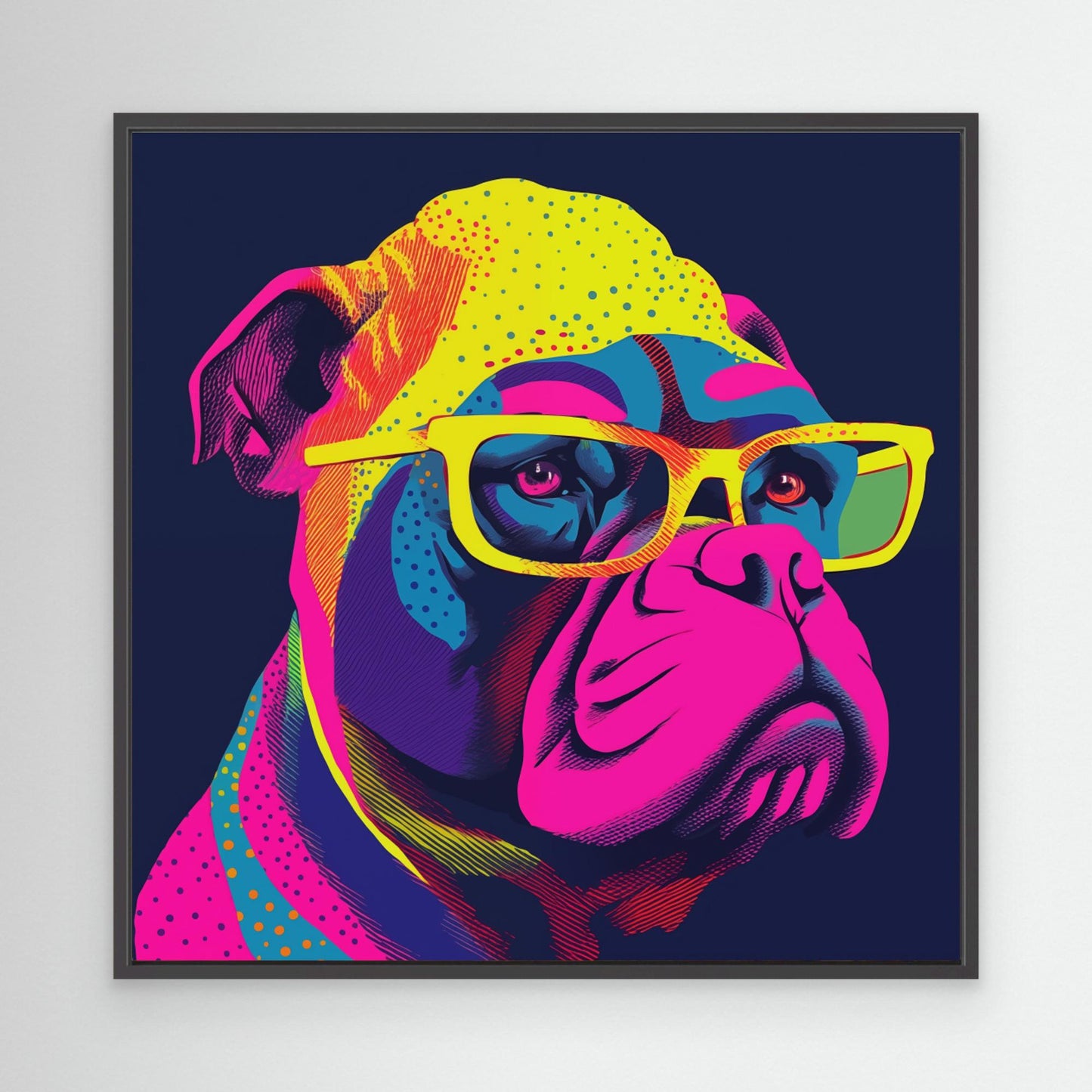 Neon Bulldog by Andreas Magnusson (EU)