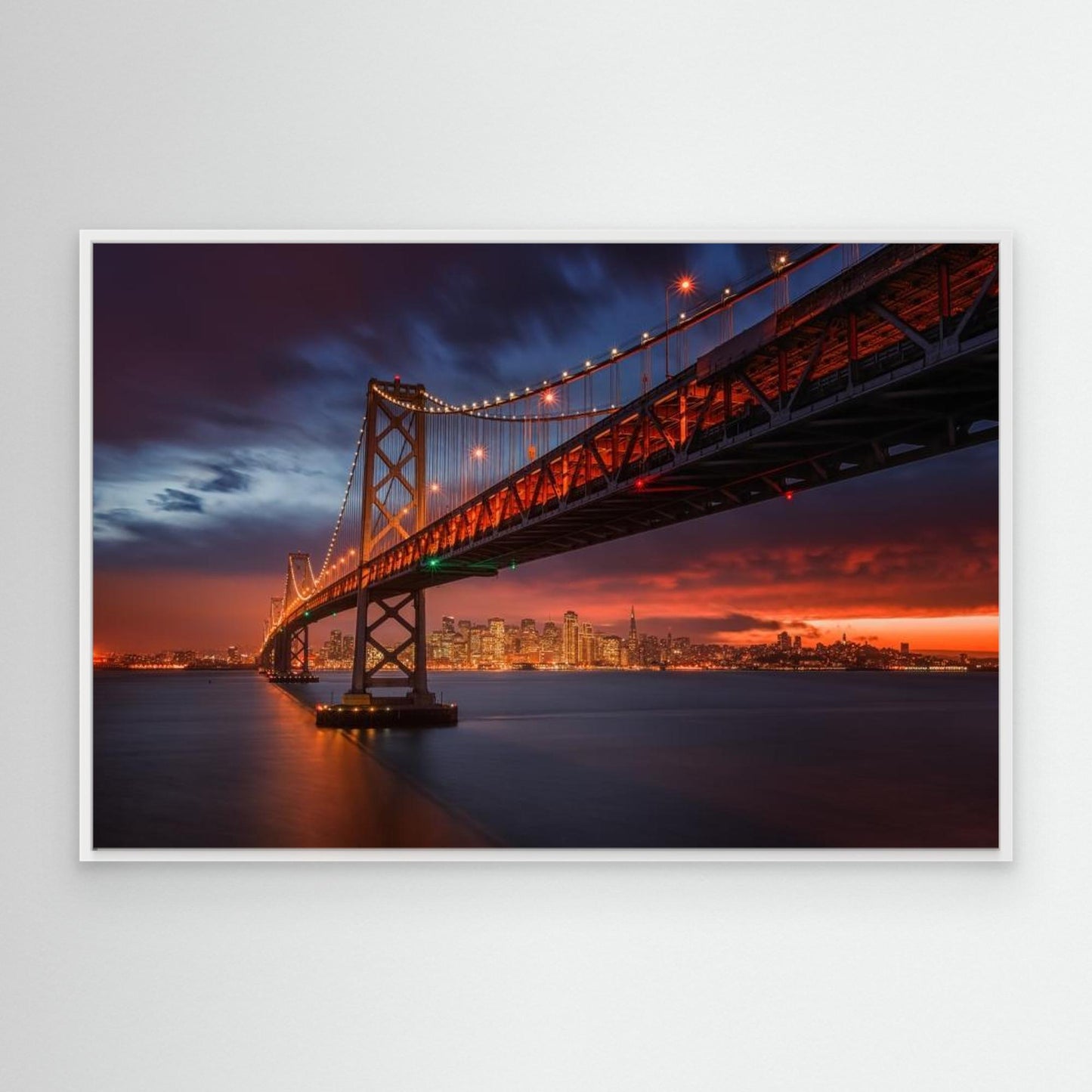Fire over San Francisco by Toby Harriman