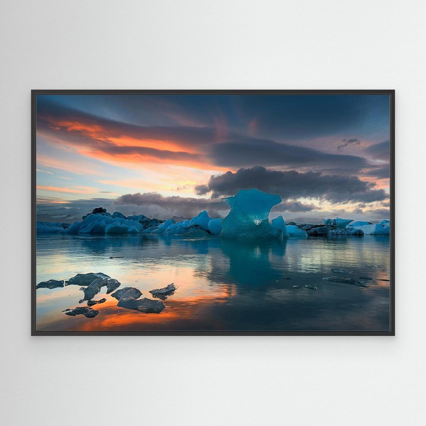 jokulsarlon glacier lagoon by Keller