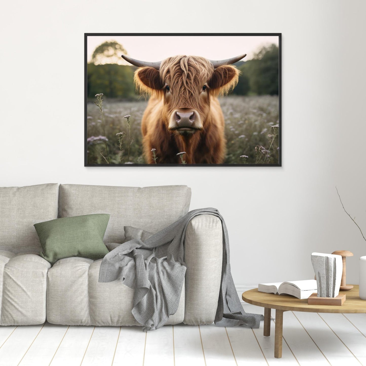Highland Cow by Treechild