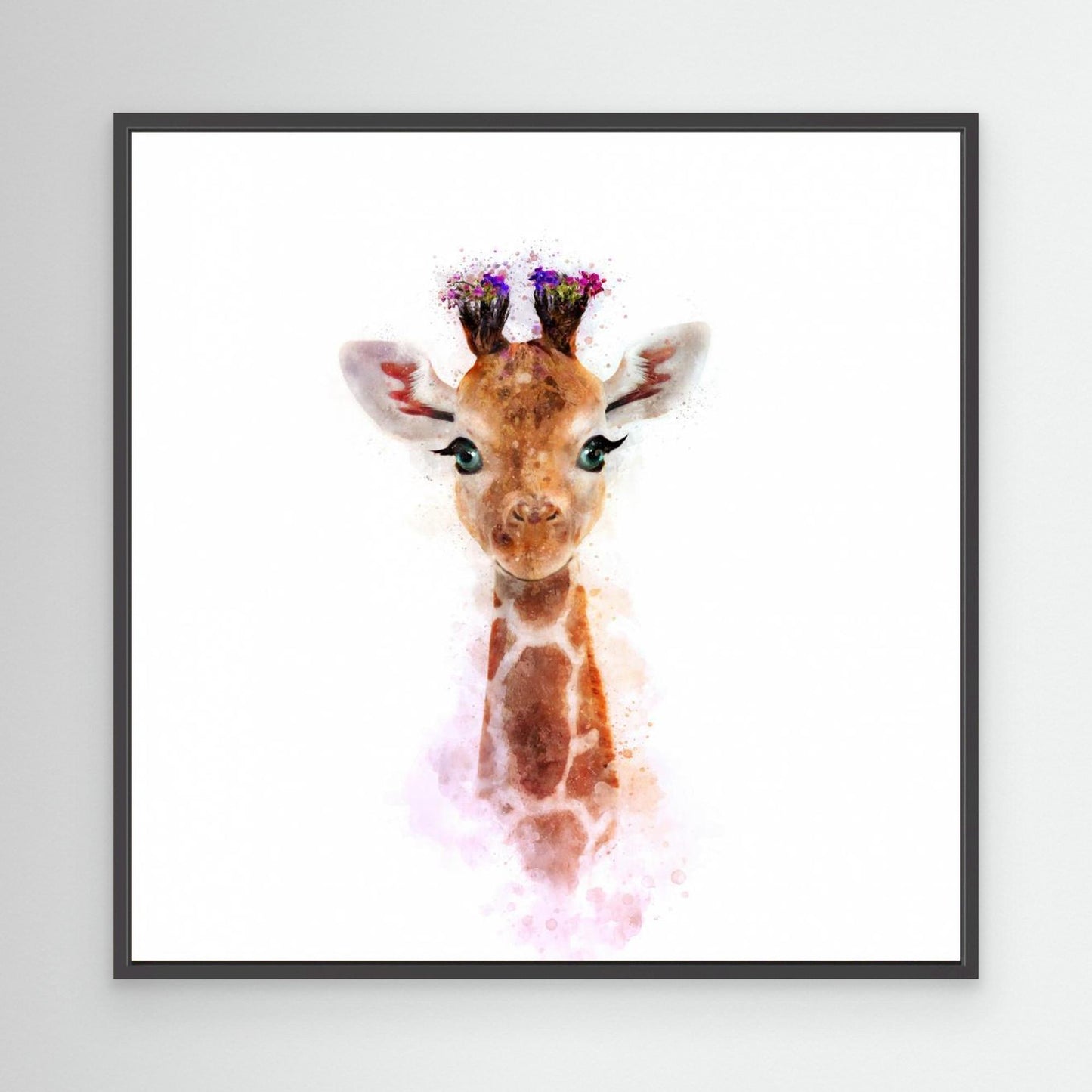 Baby Giraffe by Emel Tunaboylu