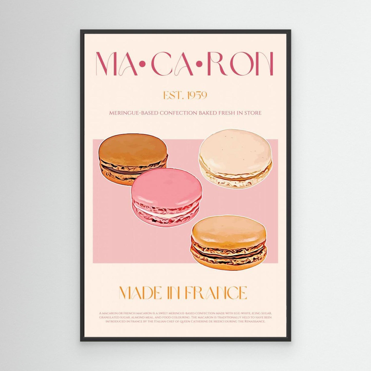 Macaron Print by Nazma Khokhar