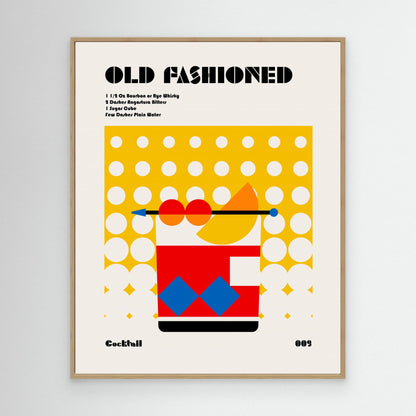 Old Fashioned Bauhaus Cocktail by Retrodrome