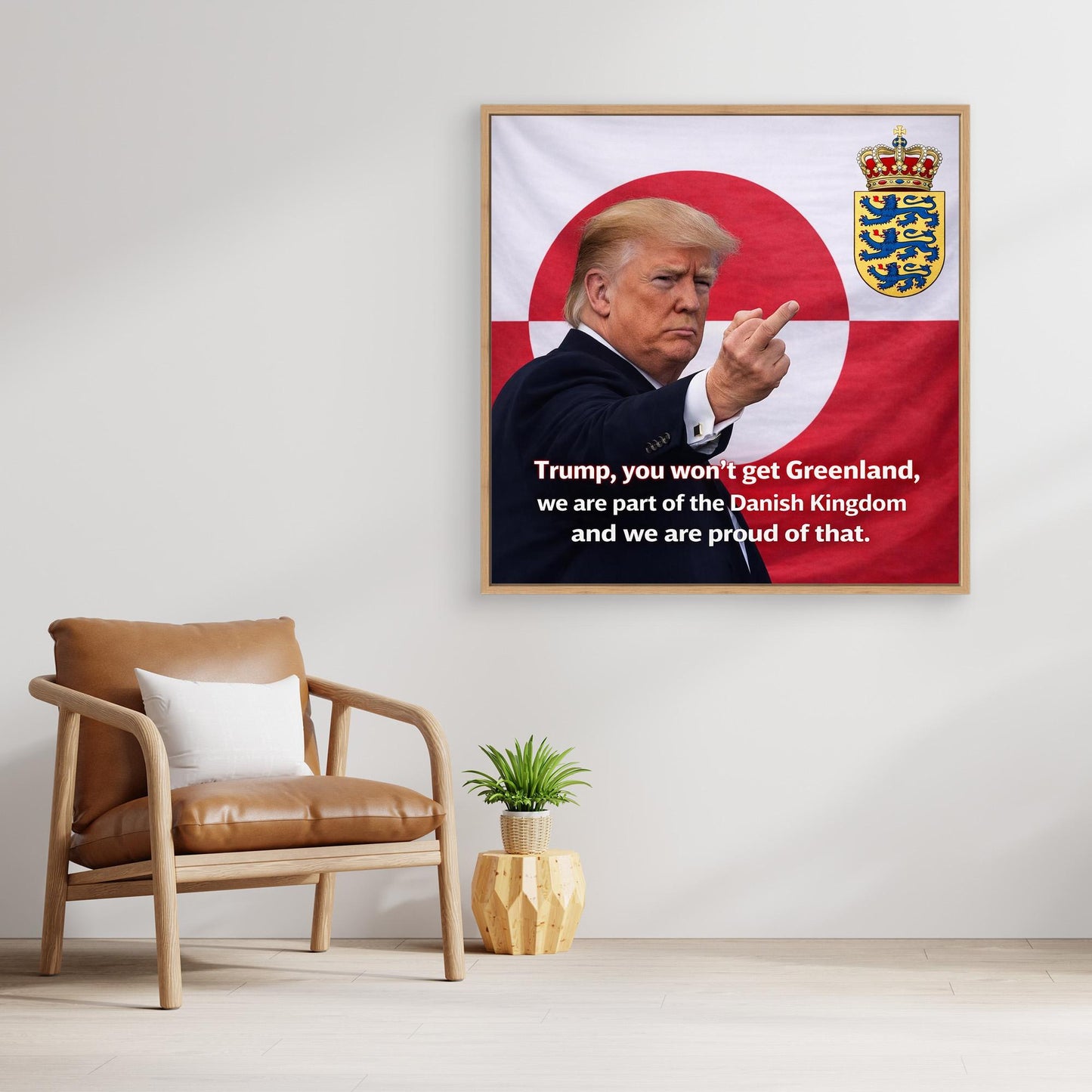 Trump you won get Greenland 