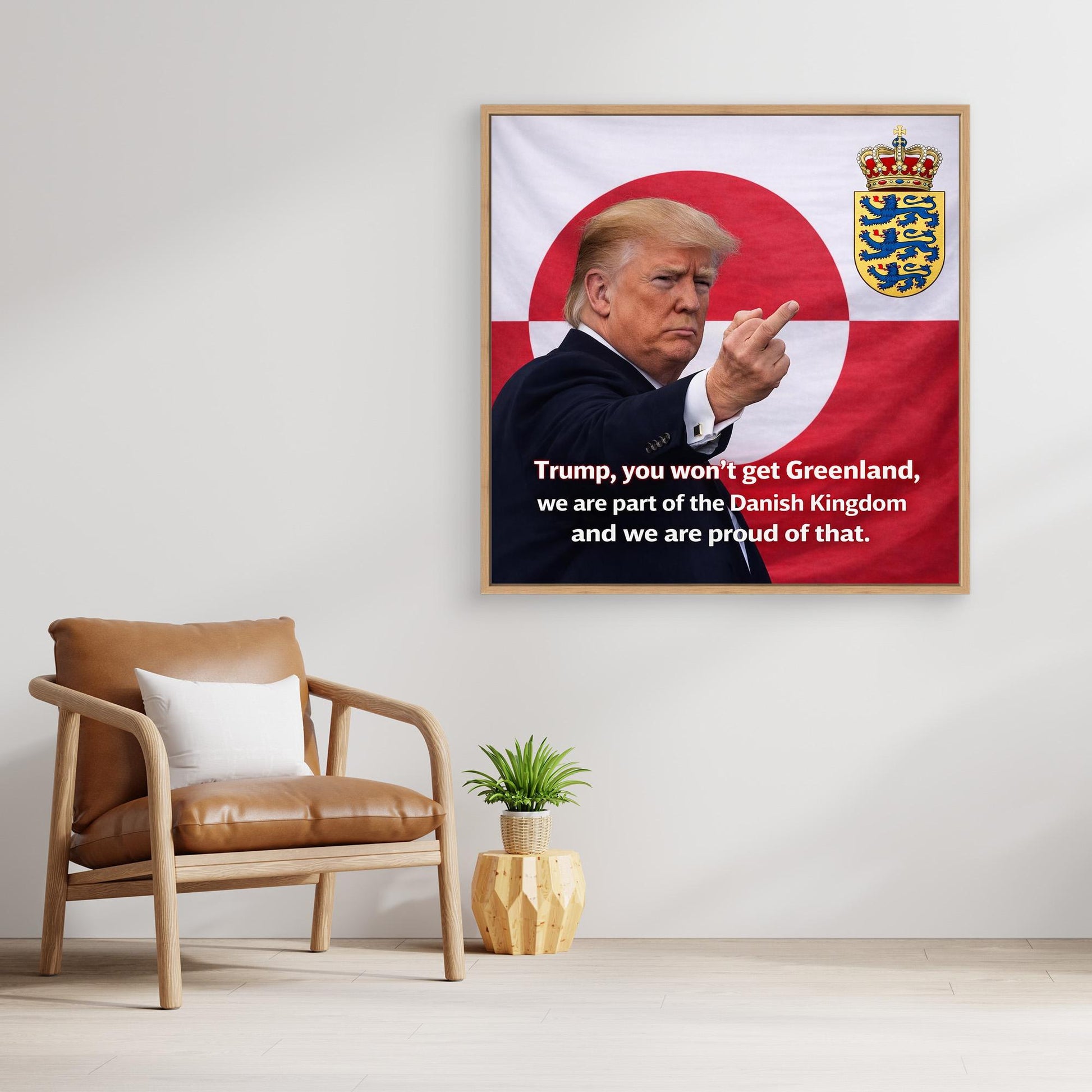 Trump you won get Greenland 