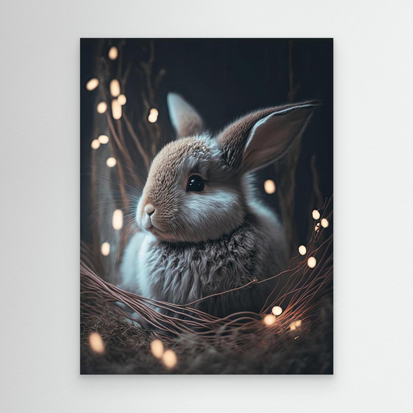 Bunny In The Nest by Treechild