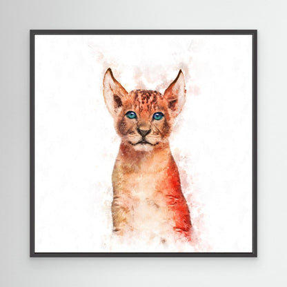 Baby Lion by Emel Tunaboylu