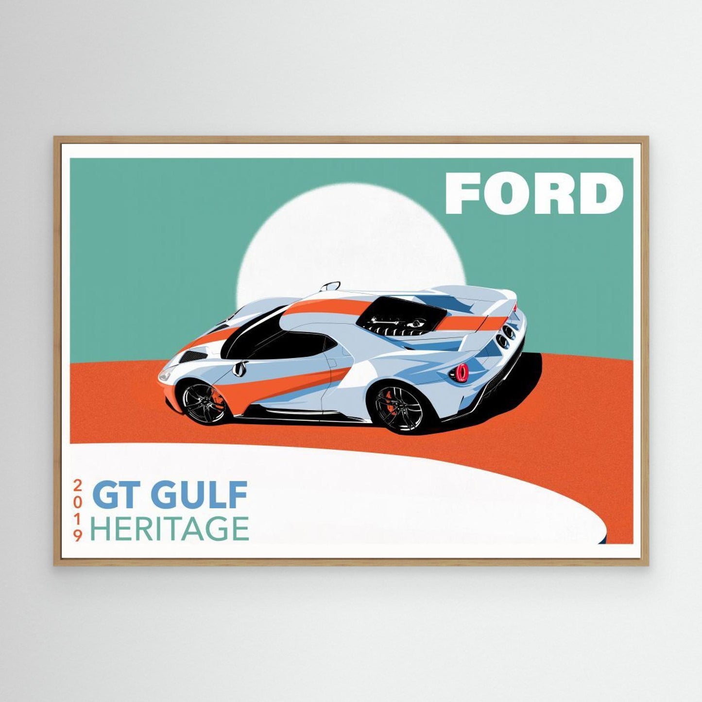 Ford Gt Gulf 'heritage Edition' 2019 by Fadil Roze